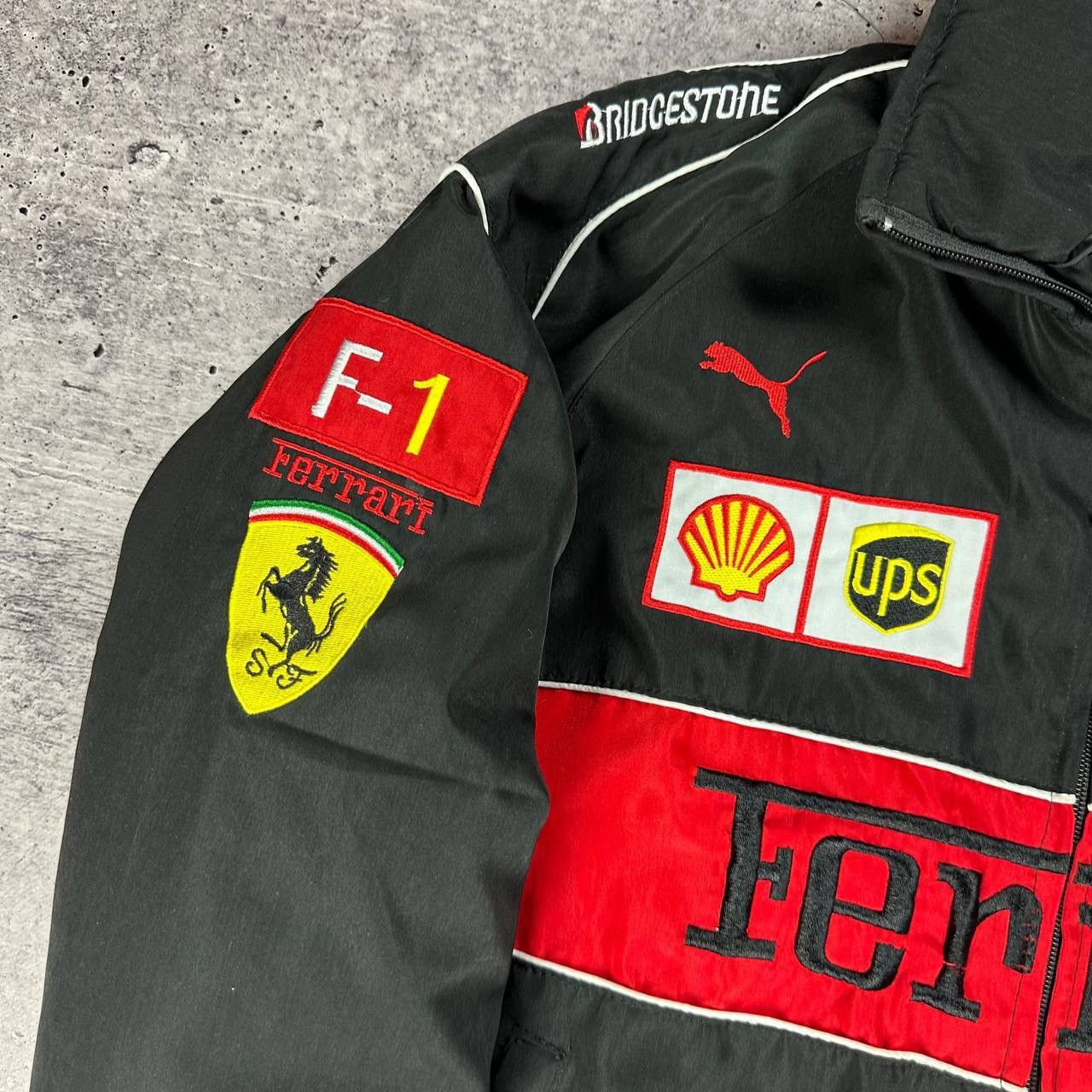 Formula 1 × Vintage Ferrari formula uno 1 vintage racing jacket Size US M / EU 48-50 / 2 - 5 Thumbnail