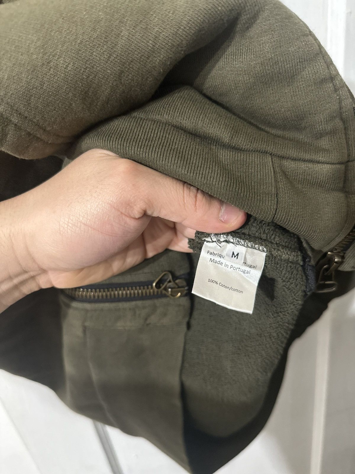 Balmain S/S10 Olive Gilet Hoodie *Rare* Size US M / EU 48-50 / 2 - 5 Thumbnail