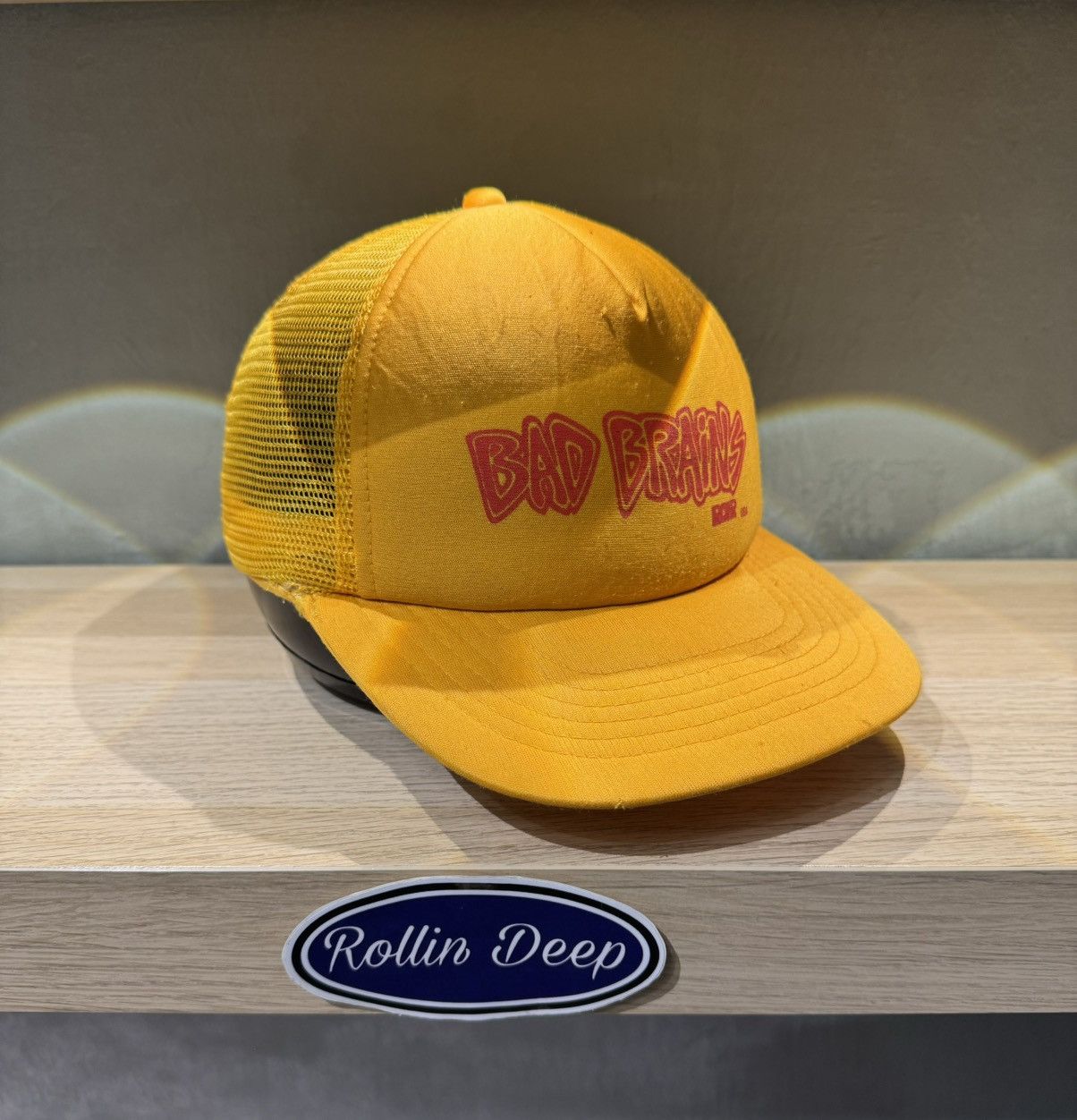 Vintage Rare Vintage 90s Bad Brains Trucker Size ONE SIZE - 2 Thumbnail