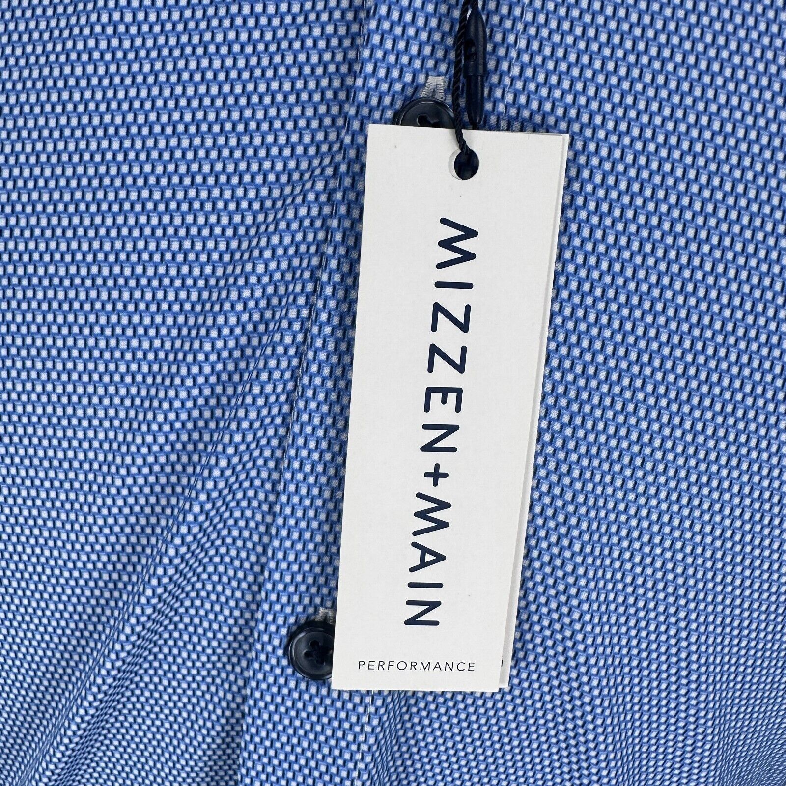 Mizzen+Main Mizzen Main McClane Shirt Mens Small Light Blue Long Sleeve Size US S / EU 44-46 / 1 - 6 Thumbnail