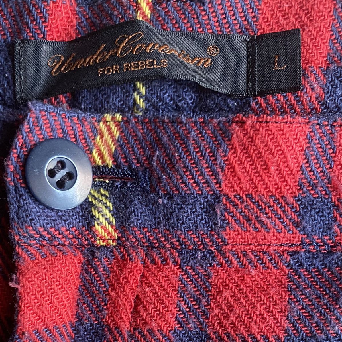 Undercover AW03 Paper Doll Hybrid Red Tartan Shirt Trousers Size US 32 / EU 48 - 6 Thumbnail