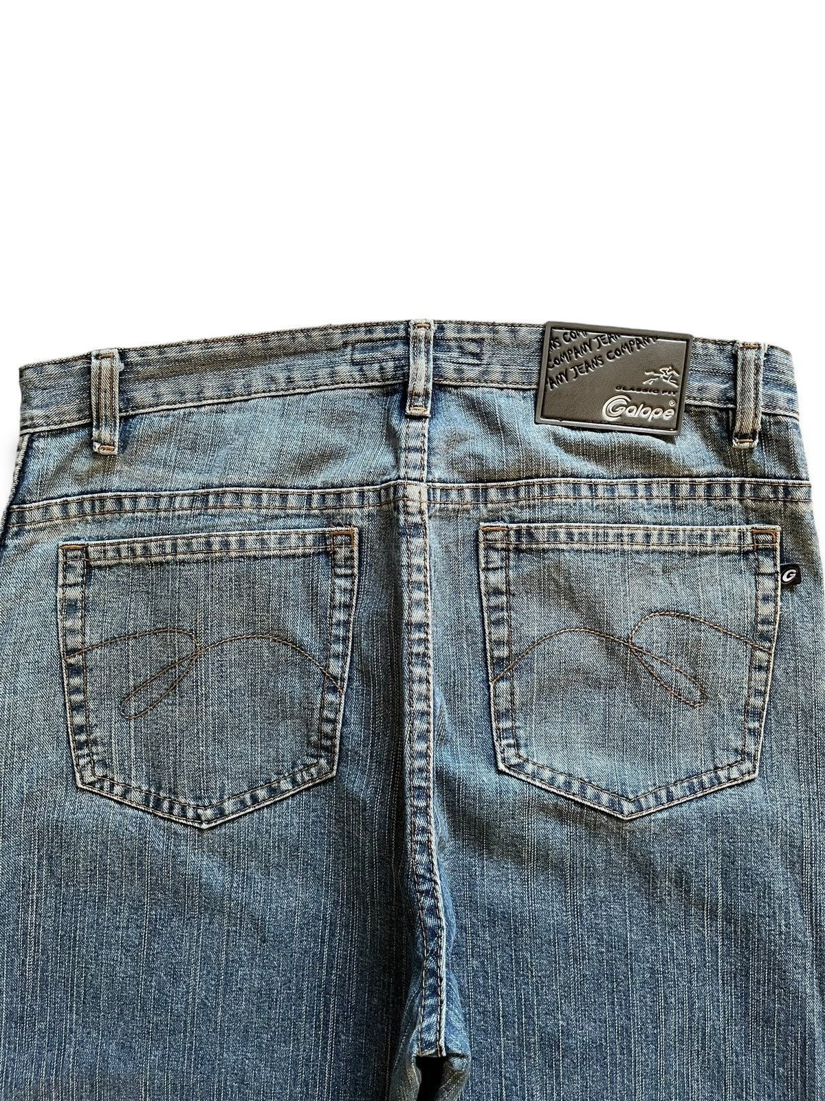Japanese Brand × Southpole Vintage Japanese Brand Blue Wash Distressed Baggy Jeans Size US 32 / EU 48 - 8 Thumbnail