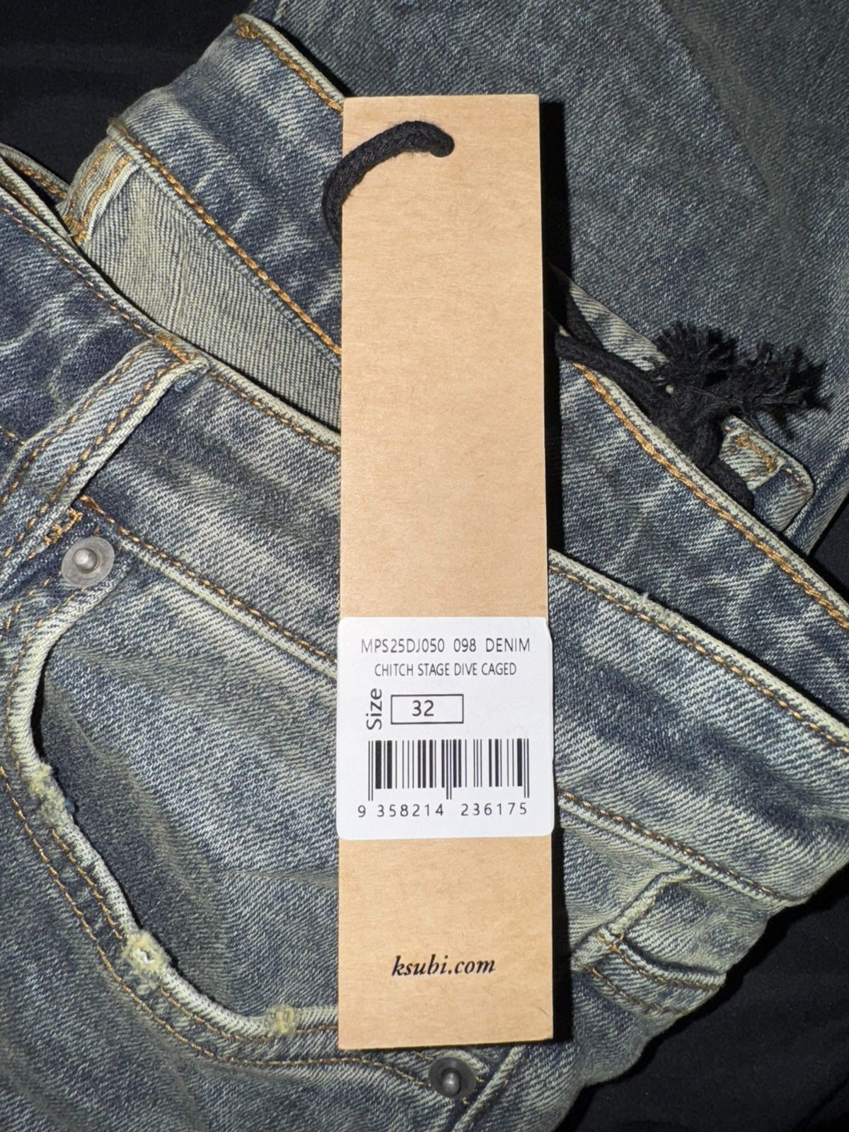 Ksubi Ksubi Chitch Stage Dive Caged Denim 32 Size US 32 / EU 48 - 6 Thumbnail