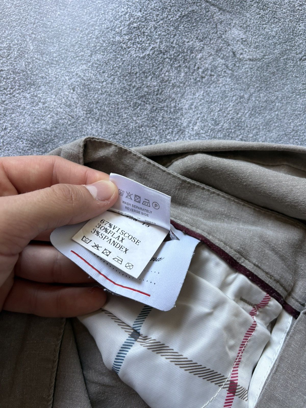Loro Piana Vintage Loro Piana Luxury Old Money Beige Pants Size 31 Size US 31 - 10 Thumbnail