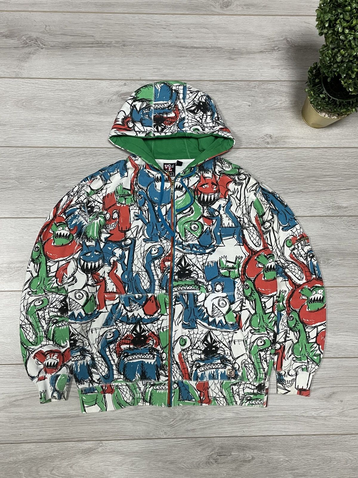 Volcom Volcom monogram all over print Size US M / EU 48-50 / 2 - 1 Thumbnail