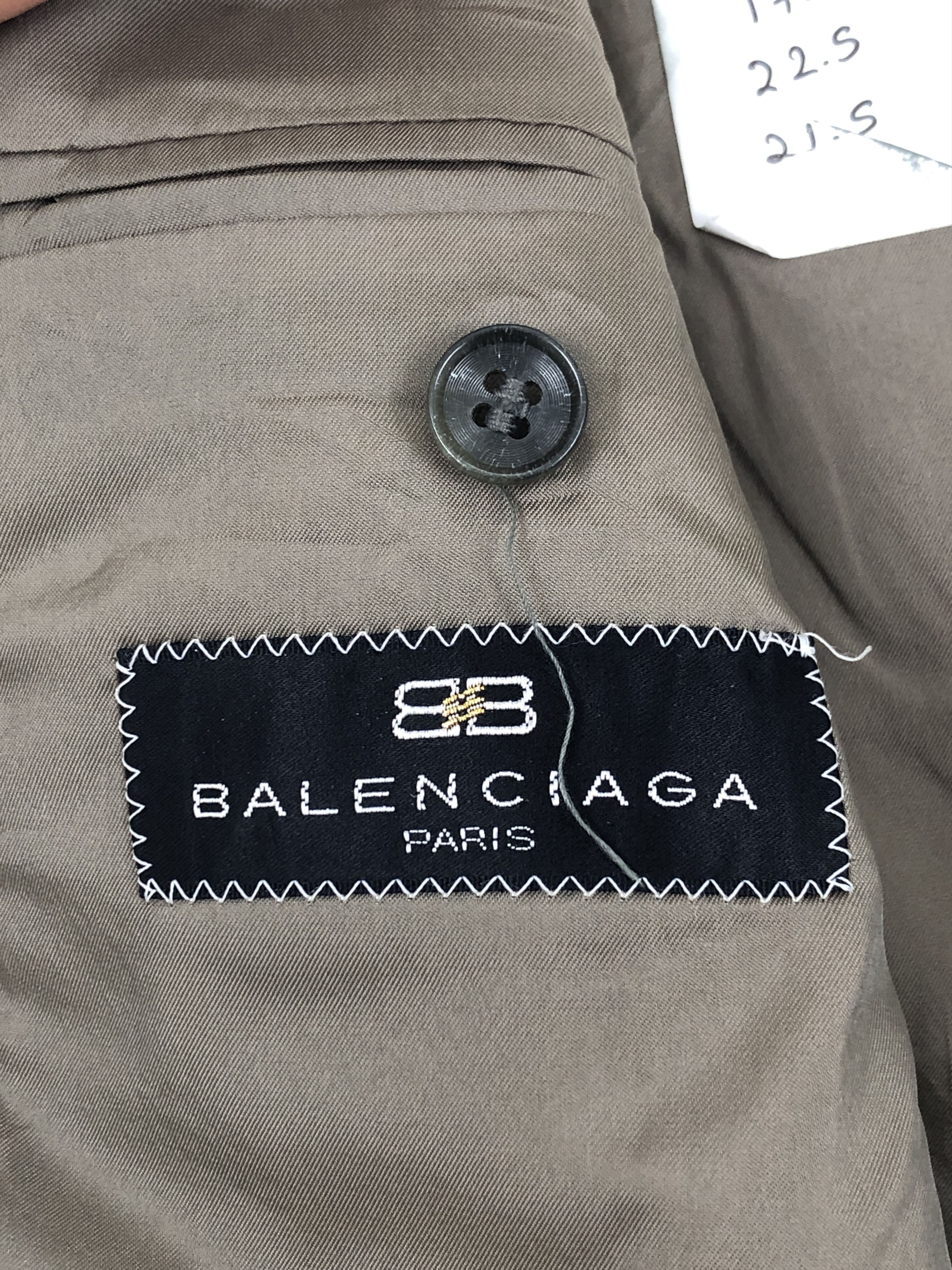 Balenciaga Balenciaga Paris Corduroy Blazer Luxury Brown Jacket JA0032 Size US L / EU 52-54 / 3 - 5 Thumbnail