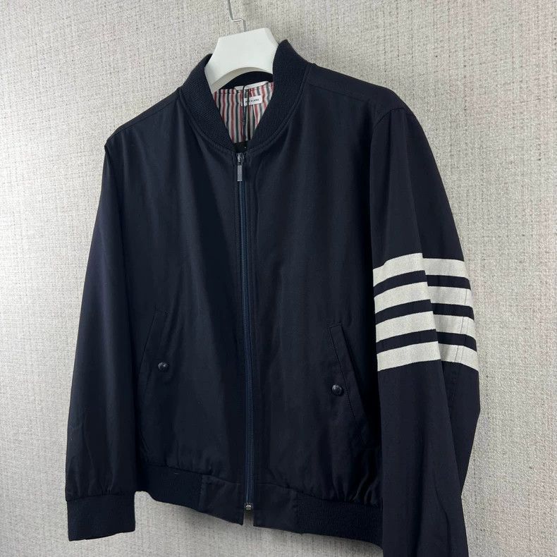 Thom Browne Thom Browne Lao Qinfeng pilot jacket Size US L / EU 52-54 / 3 - 3 Thumbnail