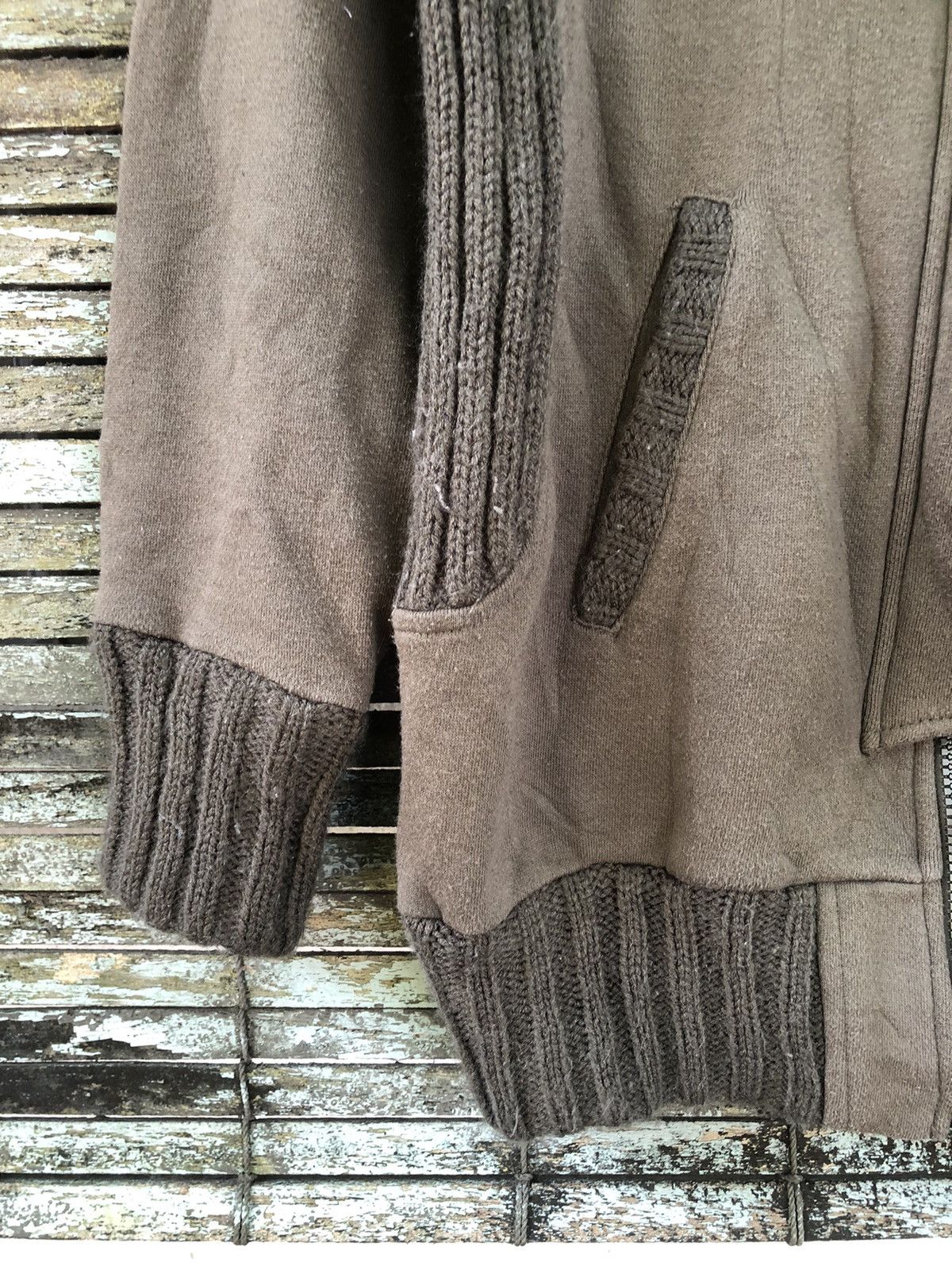 Vintage Vintage Y2K Von Dutch Fullzipper Sweater Punk Military Style Size US L / EU 52-54 / 3 - 8 Thumbnail