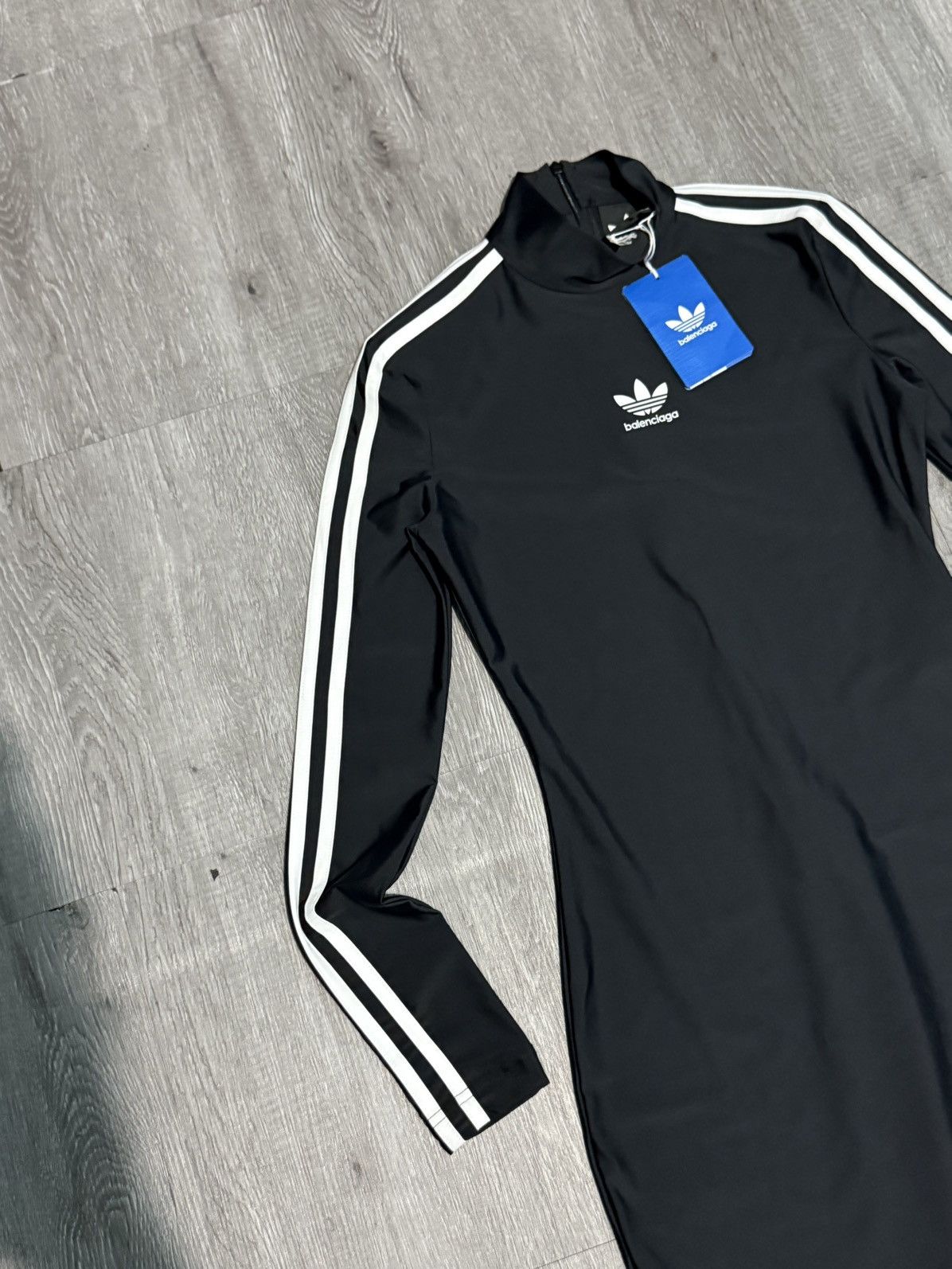 Adidas × Balenciaga Balenciaga x Adidas Logo Print Dress Size XS / US 0-2 / IT 36-38 - 3 Thumbnail