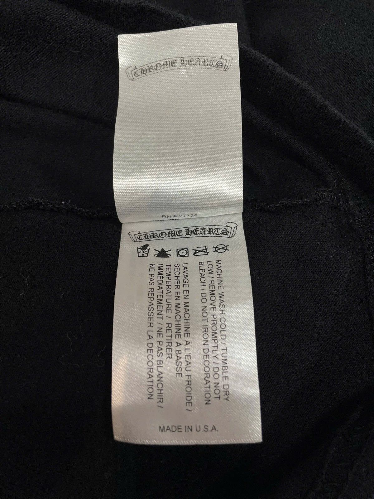 Chrome Hearts Chrome Hearts Gradient Dagger Tee Black Size US M / EU 48-50 / 2 - 8 Thumbnail