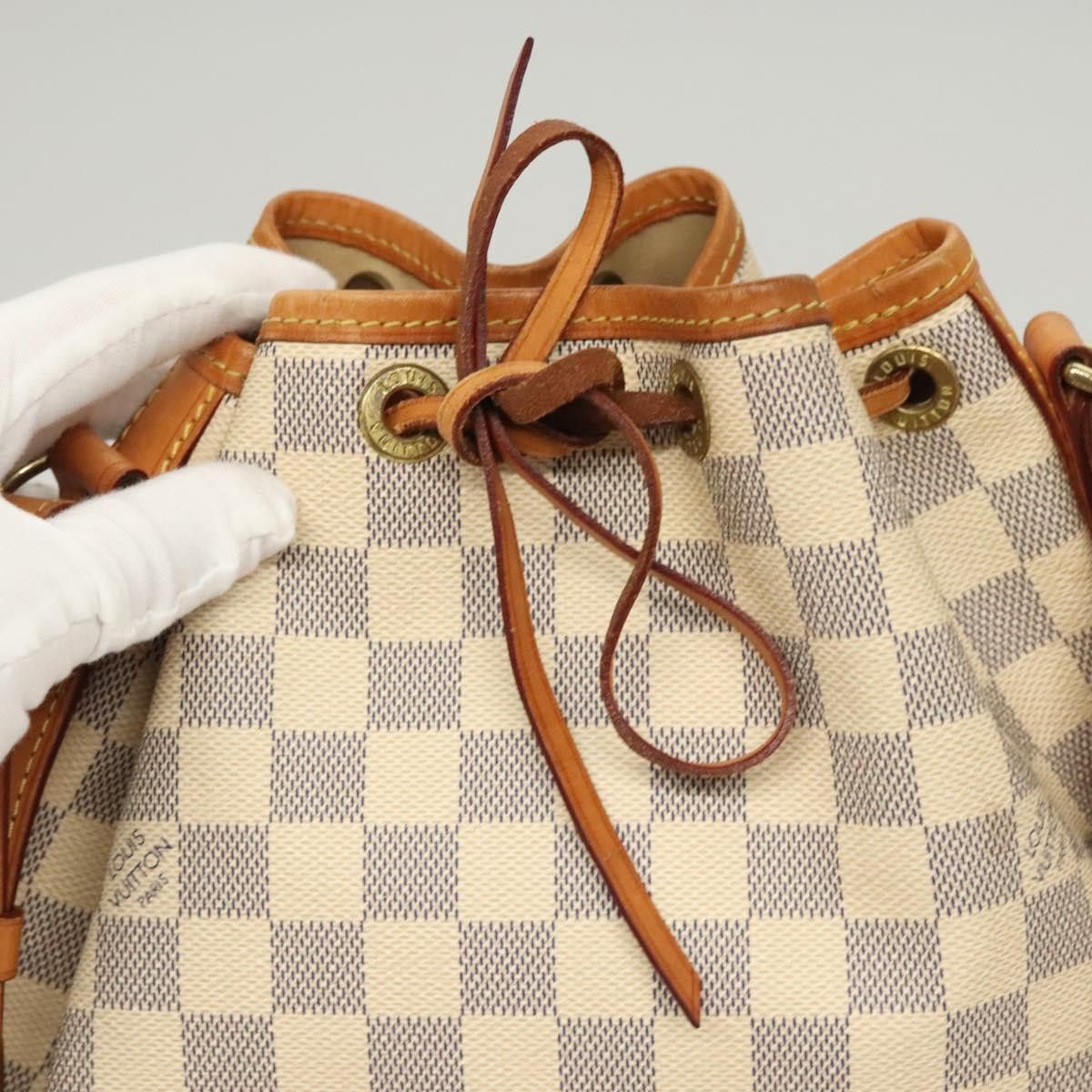 Louis Vuitton LOUIS VUITTON Damier Azur Noe BB Shoulder Bag N41220 Size ONE SIZE - 10 Thumbnail