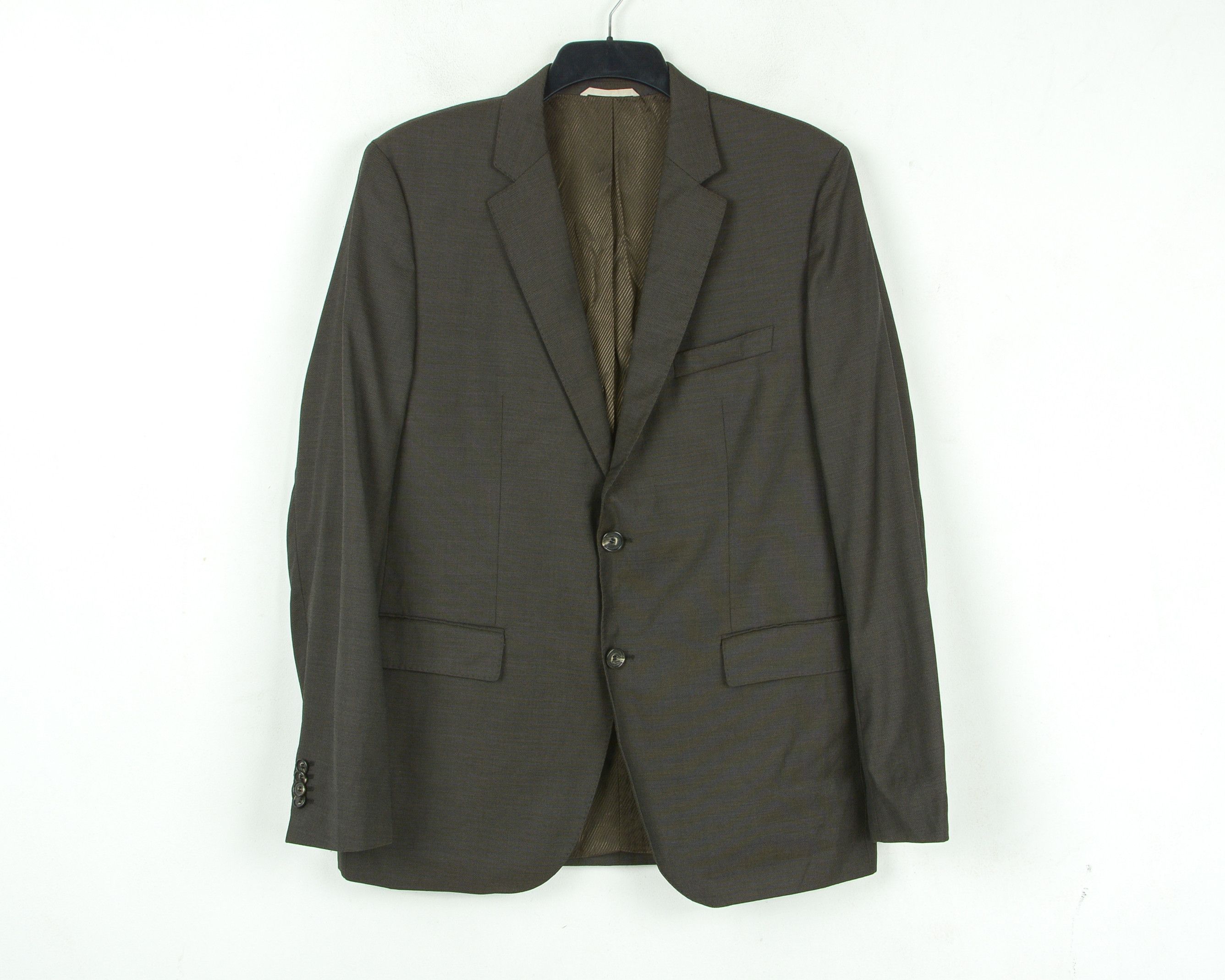 Hugo Guabello James Sharp Wool Men Blazer UK 42 US Suit Jacket L Size 42R - 1 Thumbnail