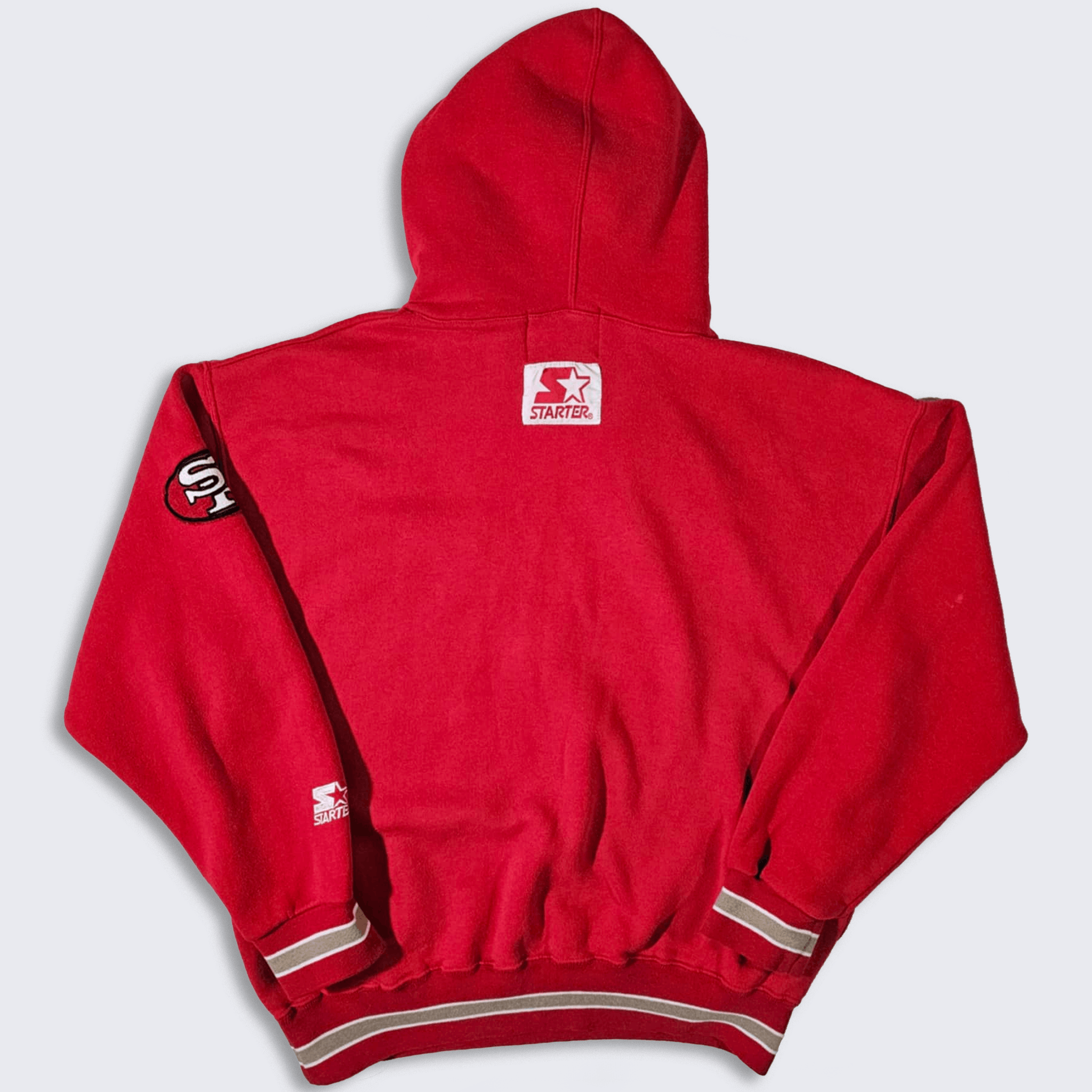NFL × Starter × Vintage San Francisco 49ers Vintage 80s Starter Hoodie Sweatshirt Size US M / EU 48-50 / 2 - 2 Thumbnail