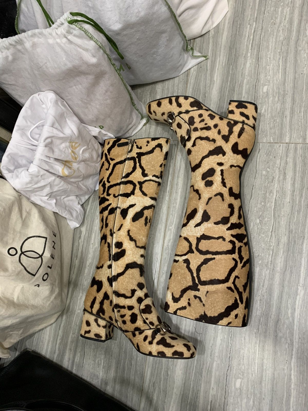 Gucci Gucci leopard Size US 7 / IT 37 - 1 Thumbnail