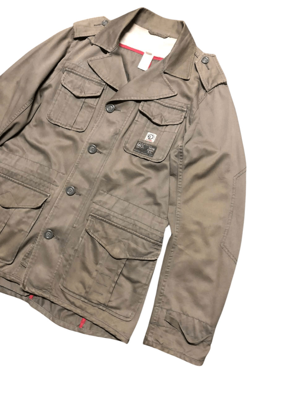 Diesel Vintage Diesel Jacket Military Style Sunfaded Faded Size US M / EU 48-50 / 2 - 5 Thumbnail