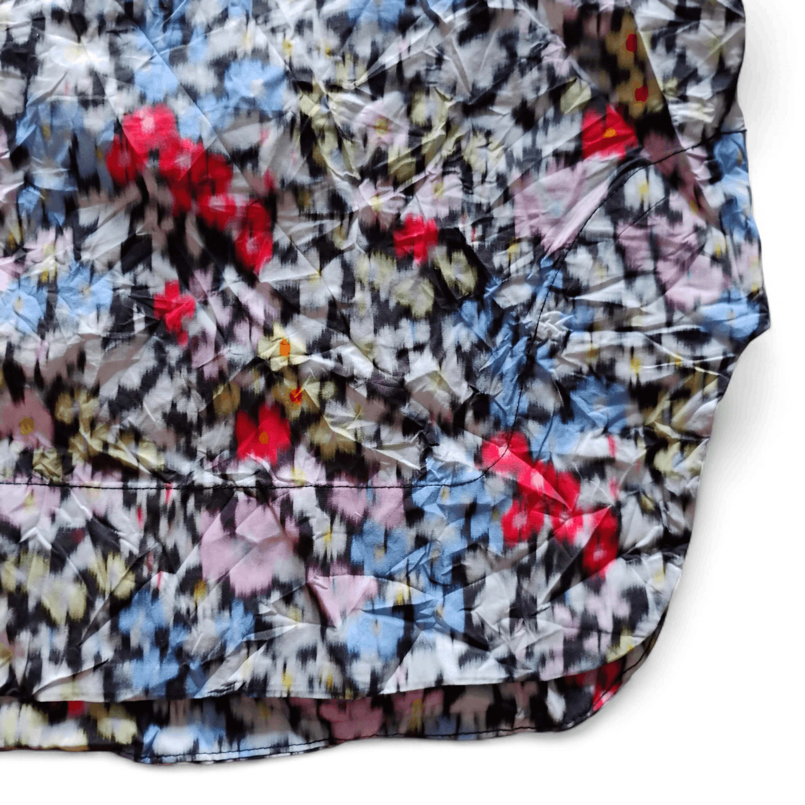 Ganni Ganni Floral Crinkle Collar Blouse Size S / US 4 / IT 40 - 6 Thumbnail