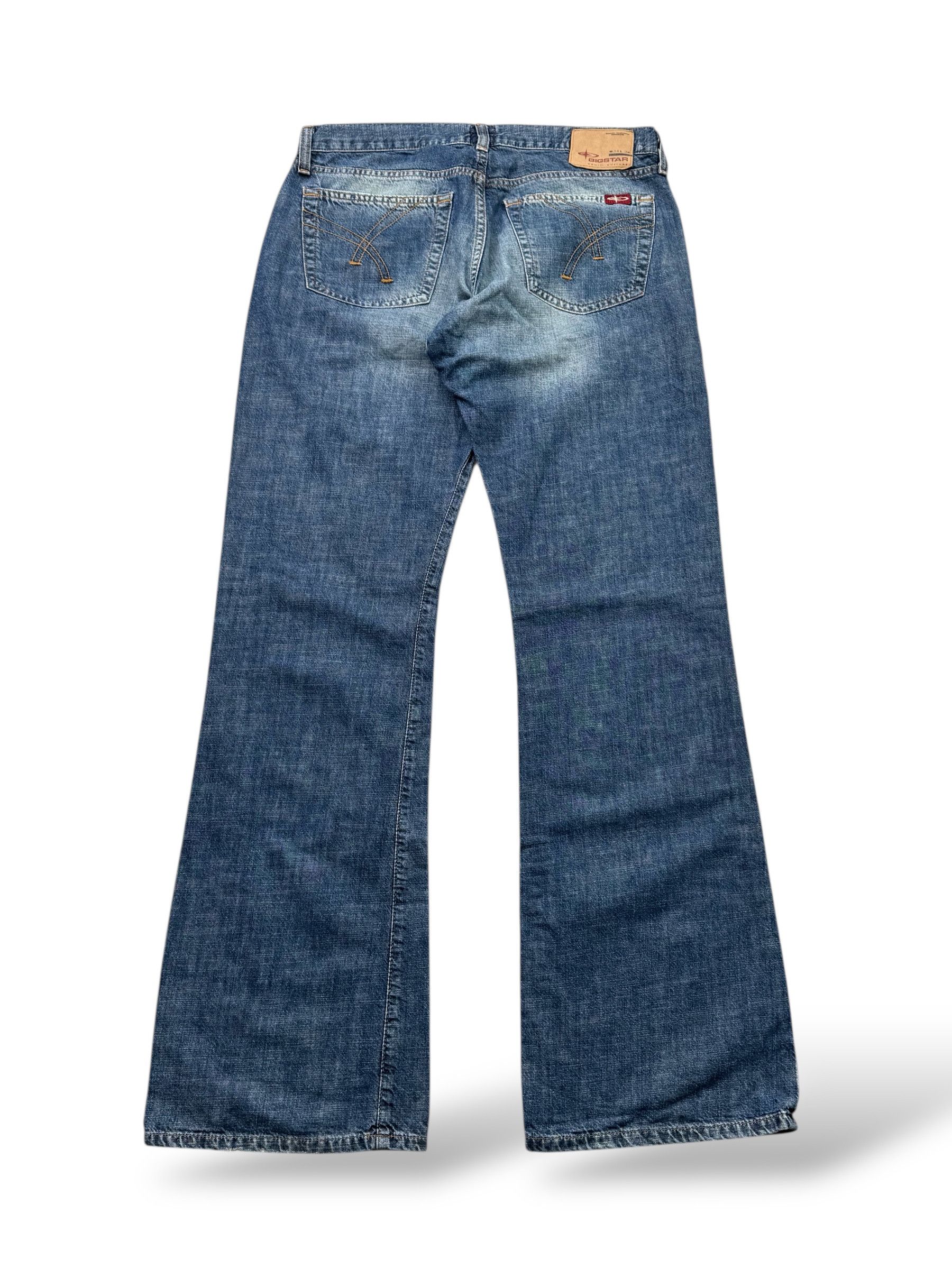 Vintage Vintage Flare Jeans W341(V9) Size US 34 / EU 50 - 3 Thumbnail