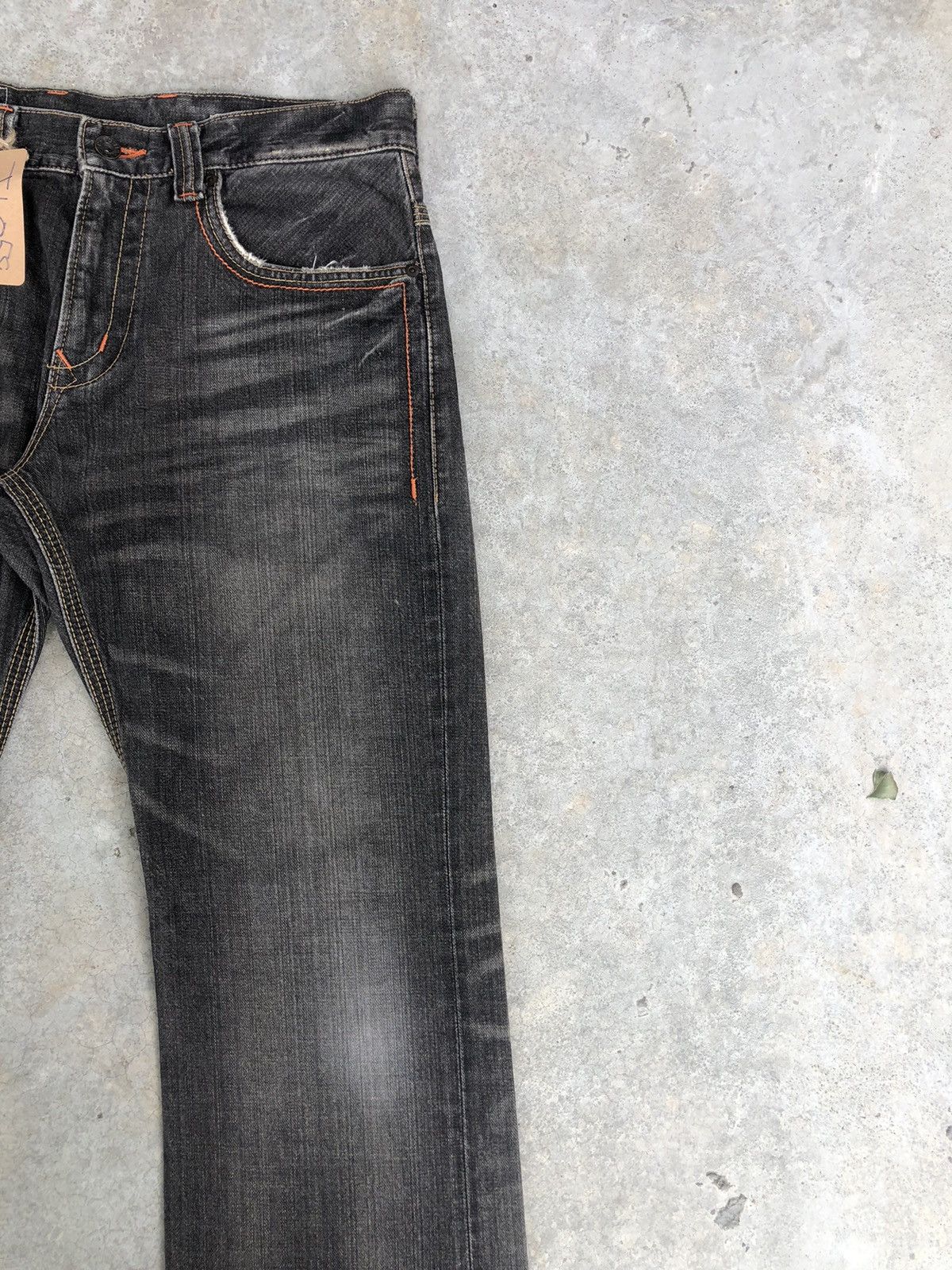 If Six Was Nine Japanese Edwin XV Flared Jeans Distressed buckle back jeans Size US 32 / EU 48 - 6 Thumbnail