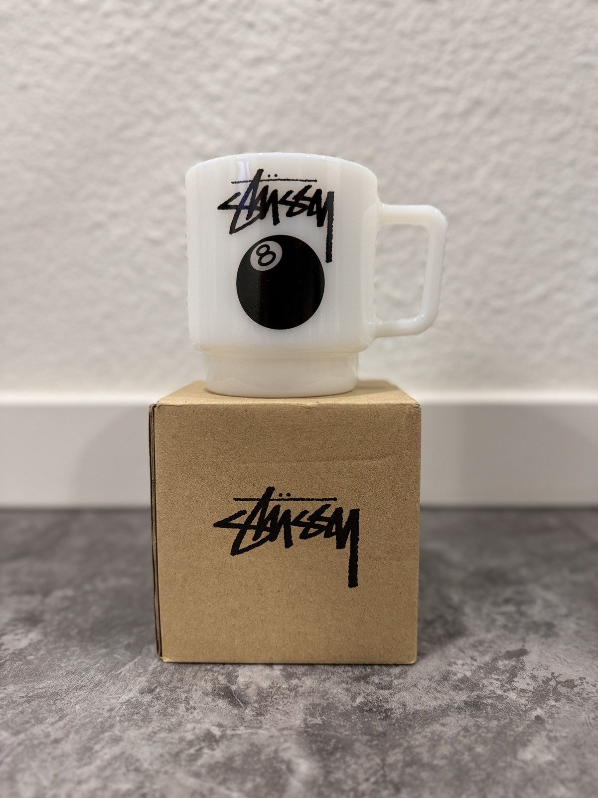 Stussy Stussy 8 Ball Stackable Milk Mug Size ONE SIZE - 4 Thumbnail