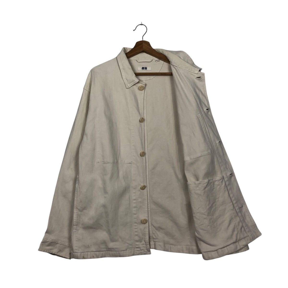 Japanese Brand 📌Vintage Detroit Chore Worker Jacket Uniqlo Issey Miyake Size US XL / EU 56 / 4 - 12 Thumbnail