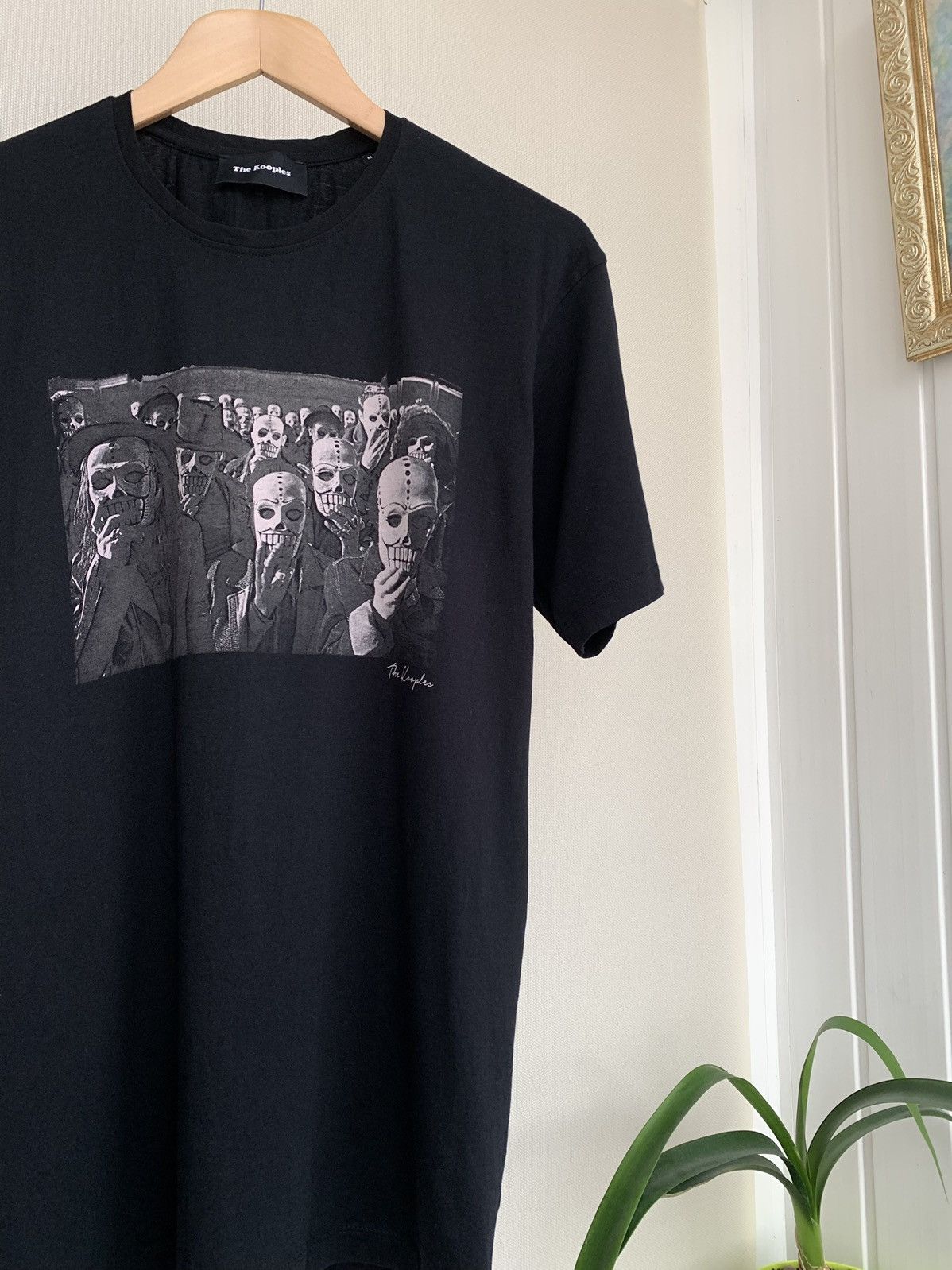 The Kooples The Kooples Skull Faces Big Logo T-Shirt Mens Size M Size US M / EU 48-50 / 2 - 2 Thumbnail