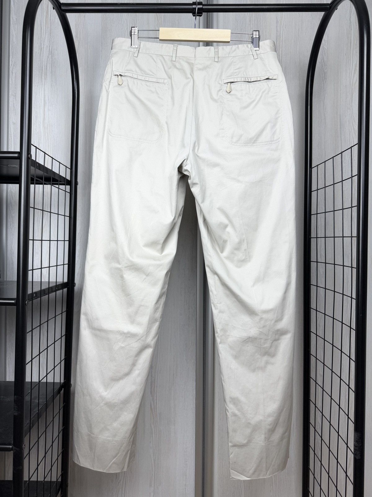 Corneliani Corneliani beige cotton chino pants made in Italy size 50 Size US 34 / EU 50 - 6 Thumbnail