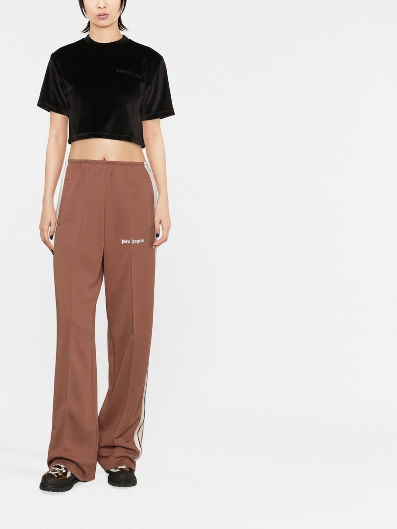 Palm Angels o1y1125 Sweatpant in Brown Size 32" / US 10 / IT 46 - 2 Thumbnail