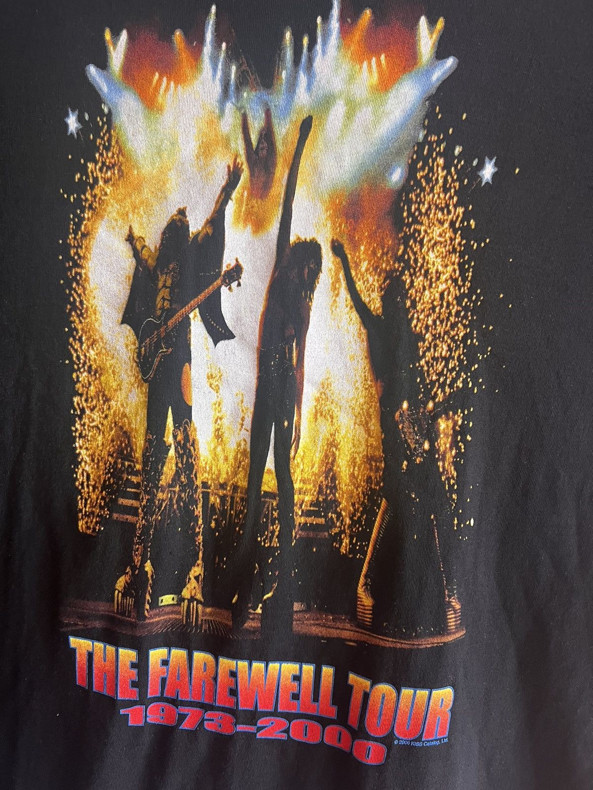 Band Tees × KISS Vintage Kiss The Farewell Tour 2000s American Metal Band Size US XL / EU 56 / 4 - 3 Thumbnail