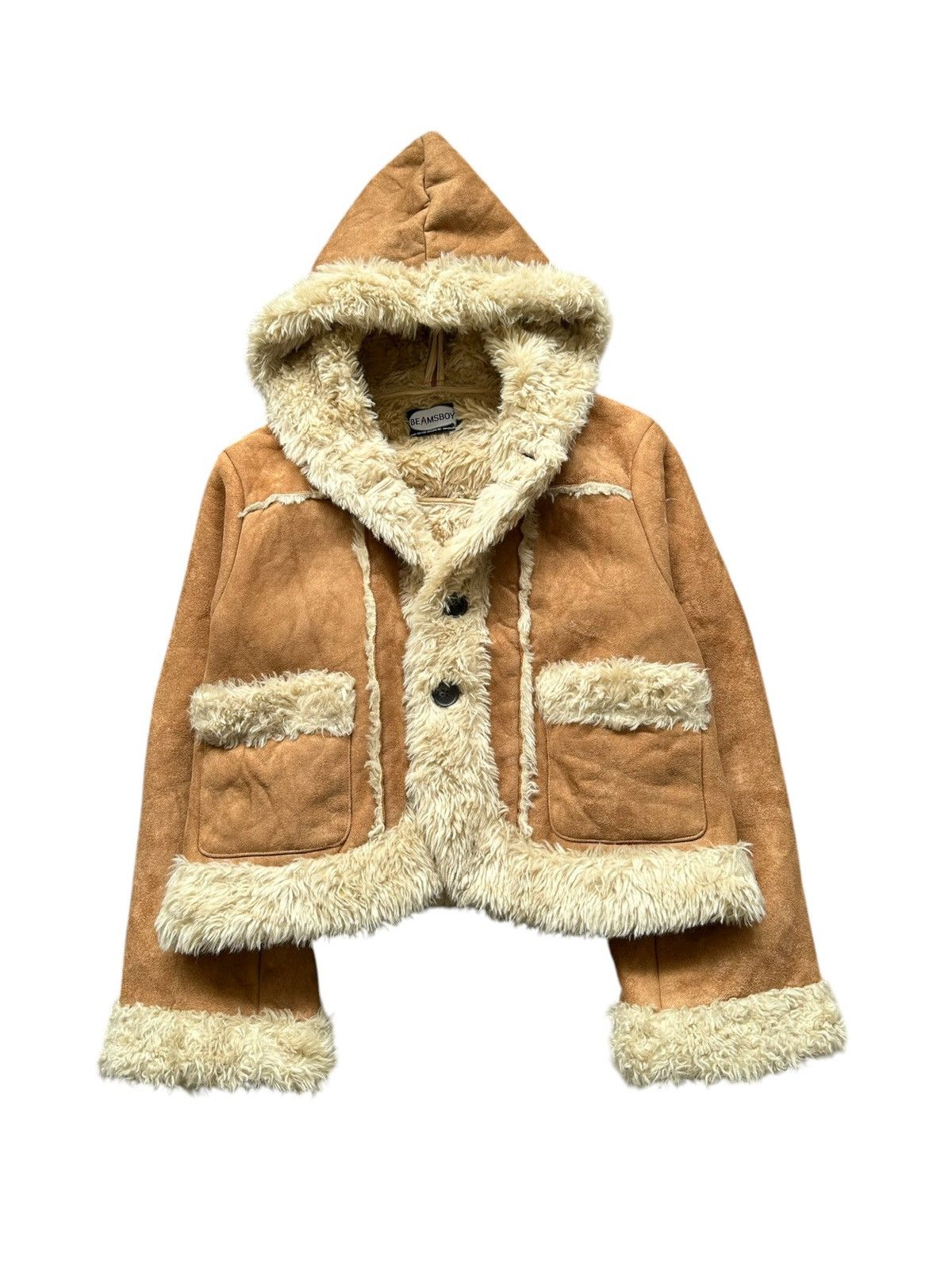 Beams Japan 00's Beams shearling jacket Size US S / EU 44-46 / 1 - 1 Thumbnail