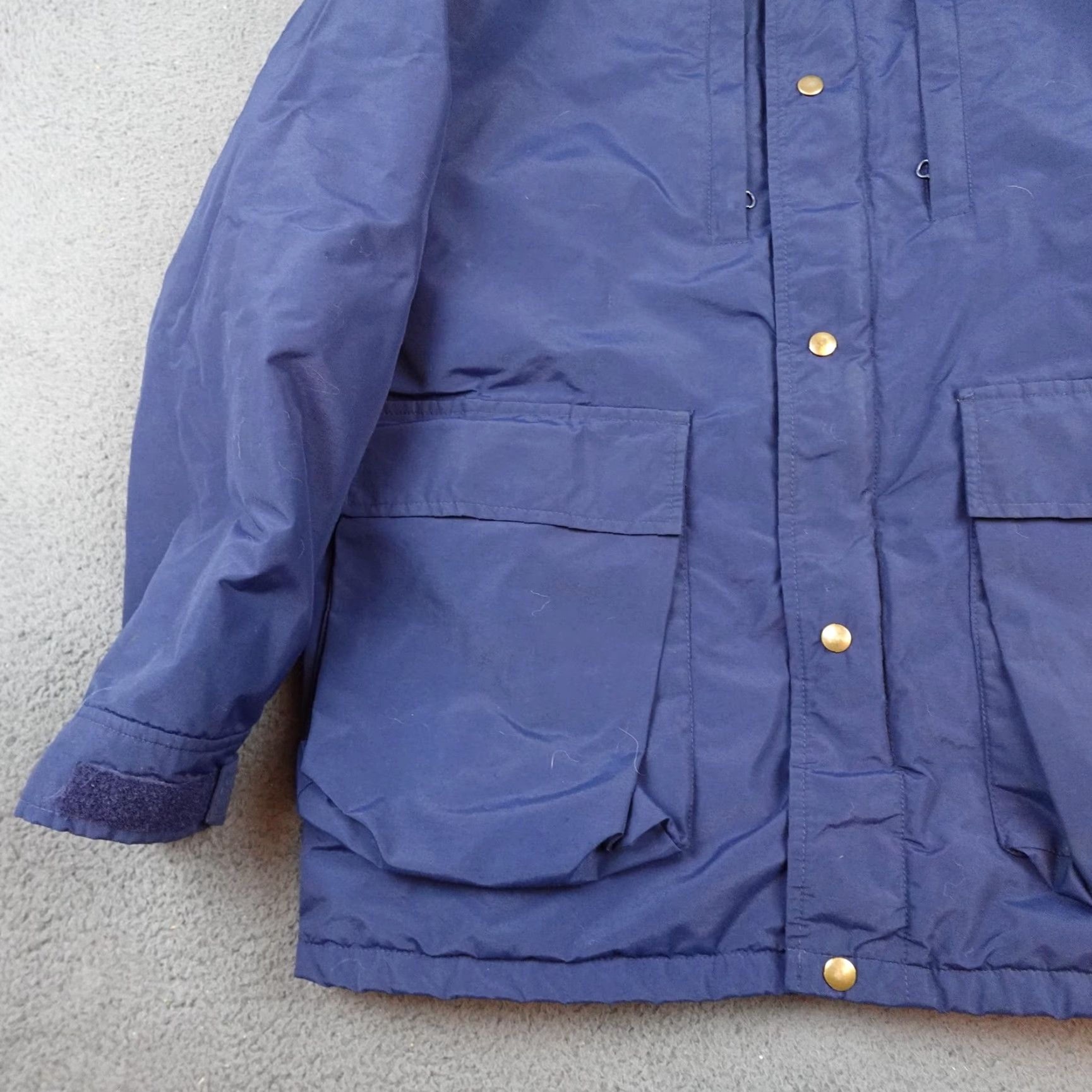 Abercrombie & Fitch VINTAGE Abercrombie & Fitch Jacket Mens XL Blue GORE-TEX Parka Made USA 90s Size US XL / EU 56 / 4 - 3 Thumbnail