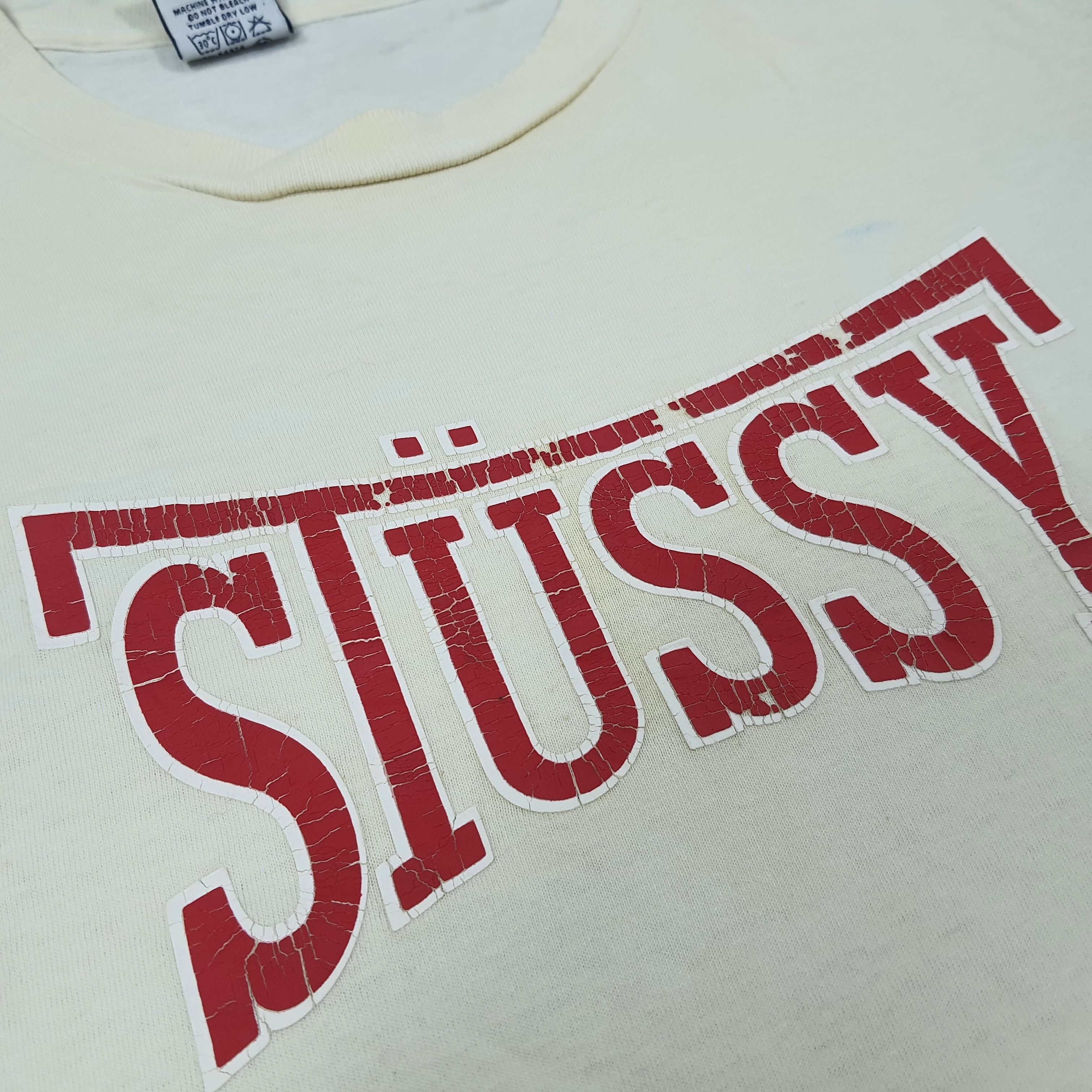 Stussy Vintage Stussy Streetwear Tshirt C249N51 Size US M / EU 48-50 / 2 - 2 Thumbnail