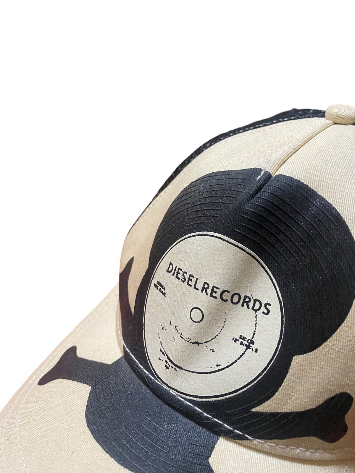 Diesel 🔥Diesel Record Skull Cap Size ONE SIZE - 4 Thumbnail