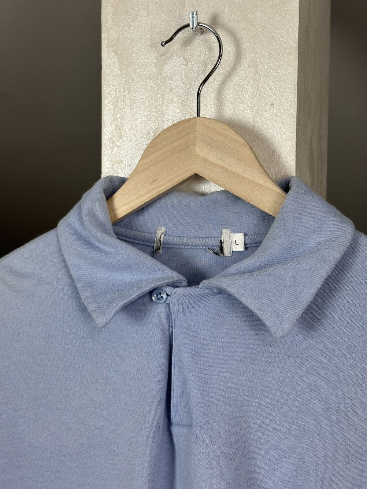 Yves Saint Laurent Vintage Yves Saint Laurent YSL Cotton Polo Tee Shirt Size US L / EU 52-54 / 3 - 8 Thumbnail