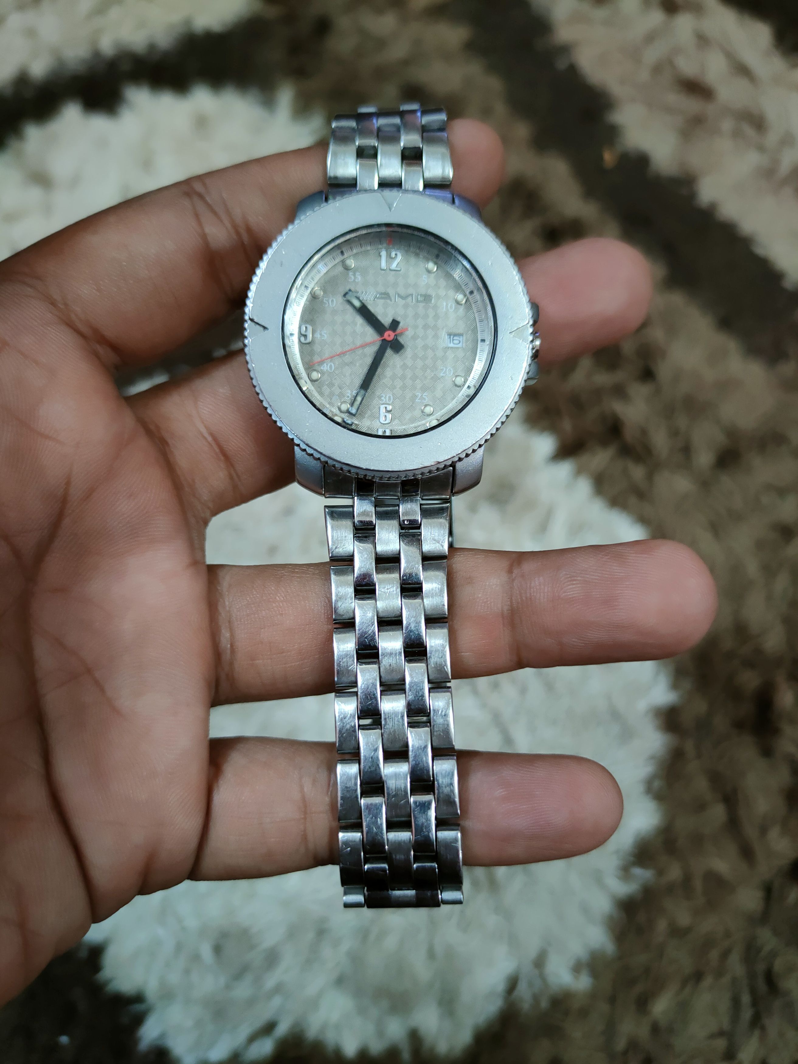 Mercedes-Benz DL AMG Mercedes Benz Affalterbatch vintage watch Size ONE SIZE - 2 Thumbnail