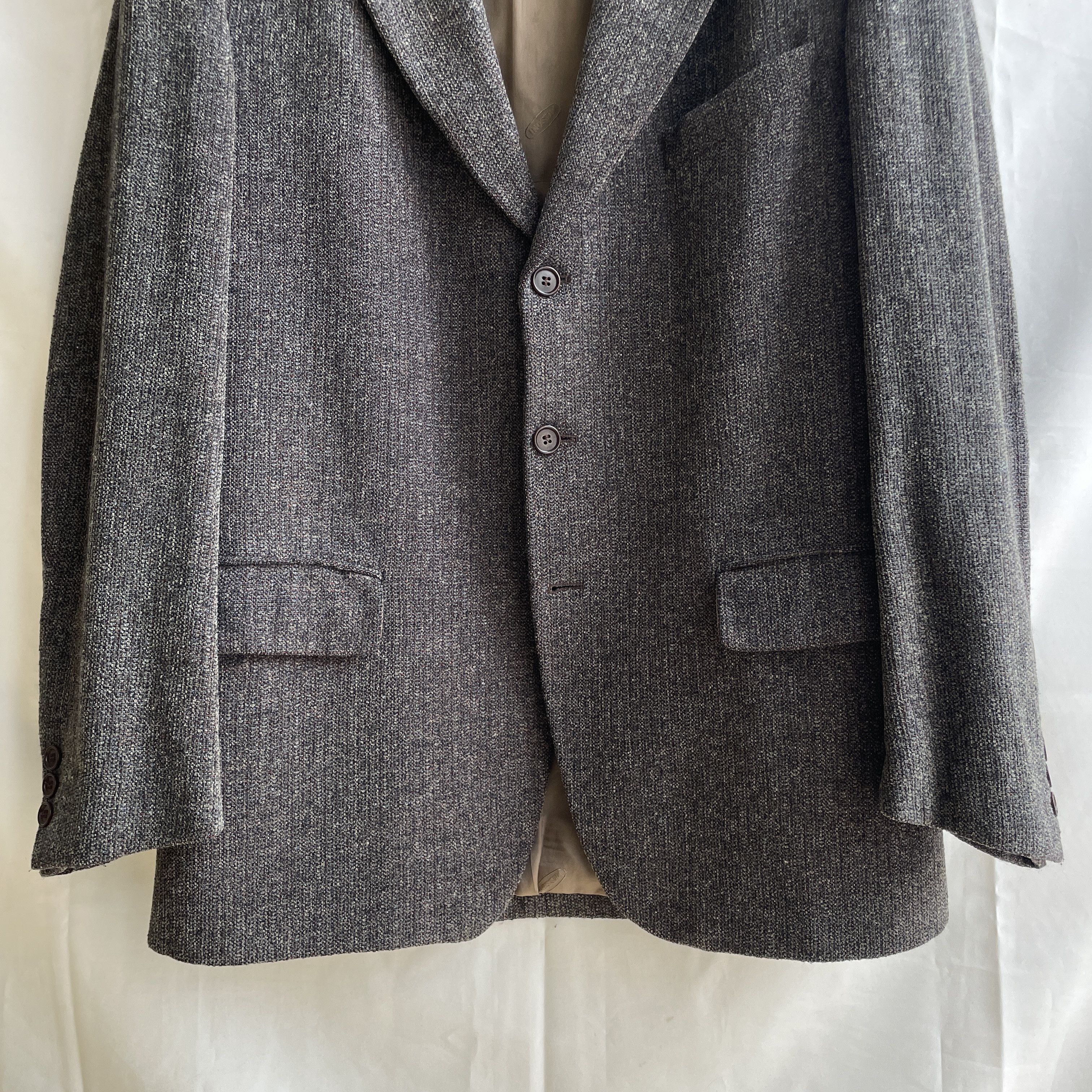 Missoni Missoni Uomo Vintage 90's Wool Angora Tweed Blazer Size 42R - 5 Thumbnail