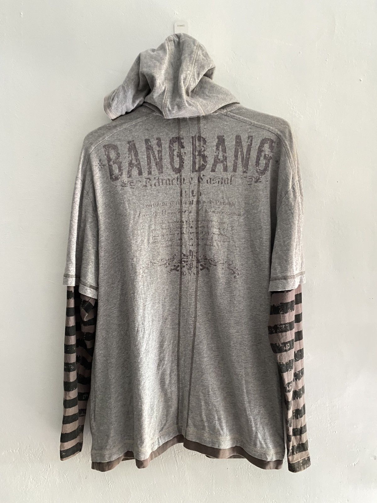 20471120 × Hysteric Glamour × Japanese Brand Vintage bangbang double layers poem hoodie Size US L / EU 52-54 / 3 - 2 Thumbnail