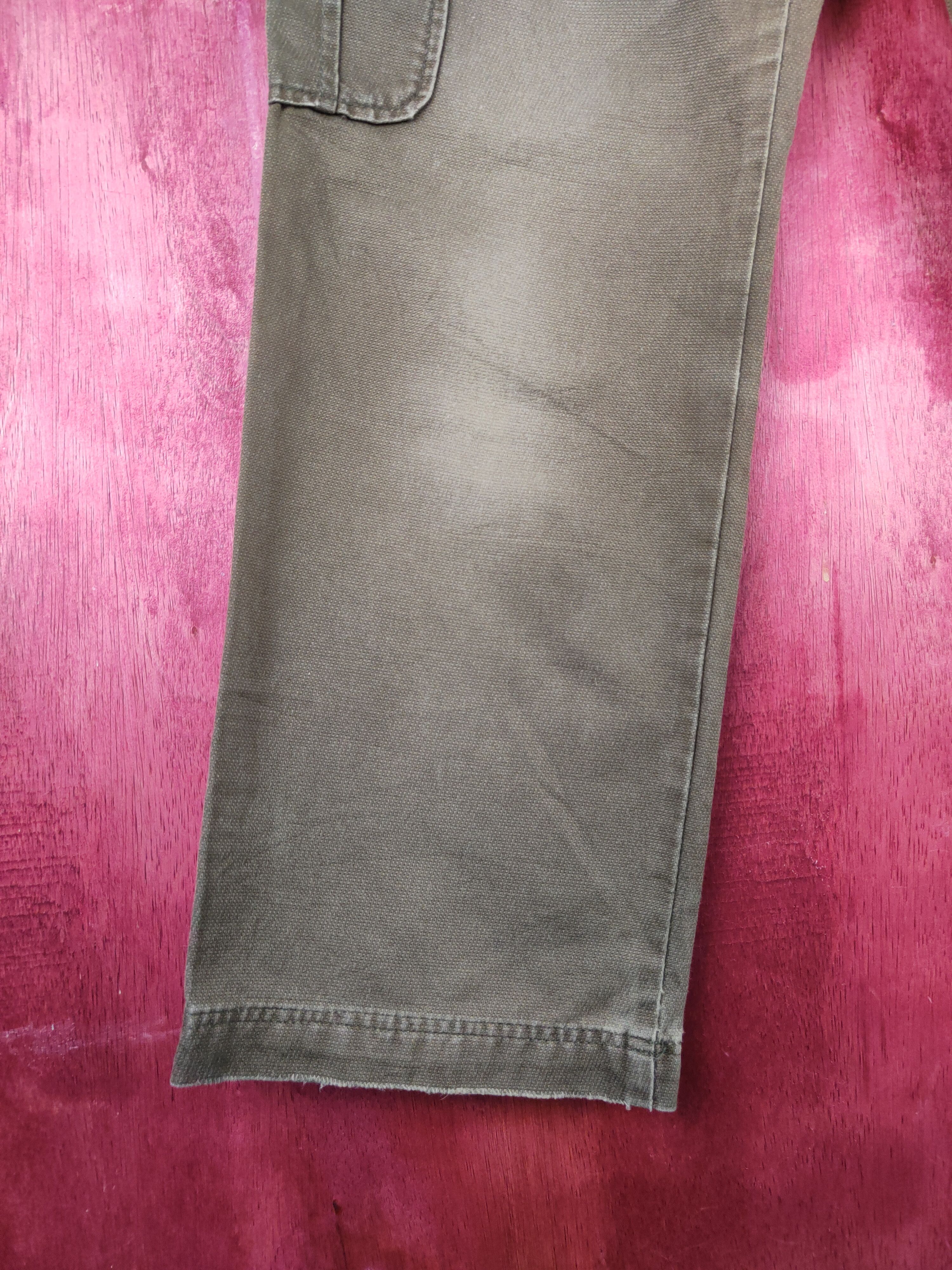 Japanese Brand Vintage Design Works Dark Brown Cargo Pants N#S014 Size US 29 - 4 Thumbnail