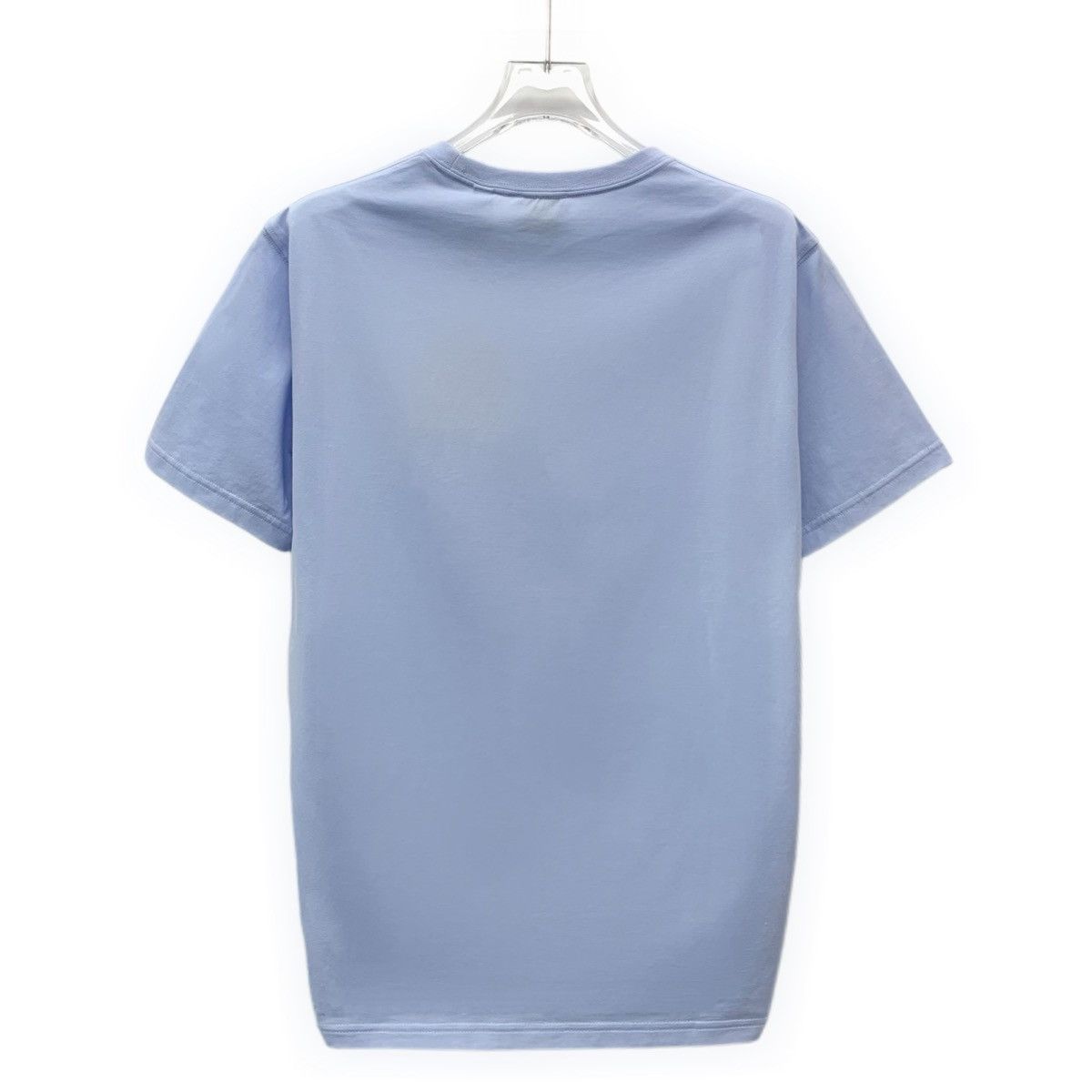 Burberry Burberry 24 Blue Logo Embroidered Short Sleeve T-Shirt K26WX Size S / US 4 / IT 40 - 2 Thumbnail