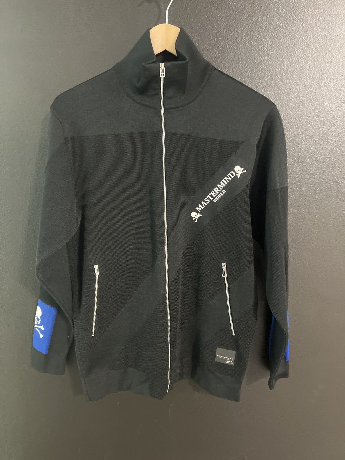 image of Adidas X Mastermind World Zip Up in Black, Men's (Size Small)