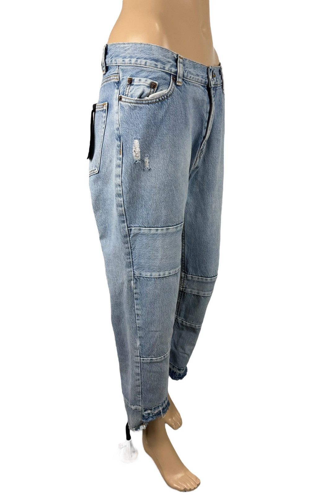 The Kooples The Kooples Nelly Boyfriend Jeans Relaxed Crop size 29 Size 29" - 3 Thumbnail