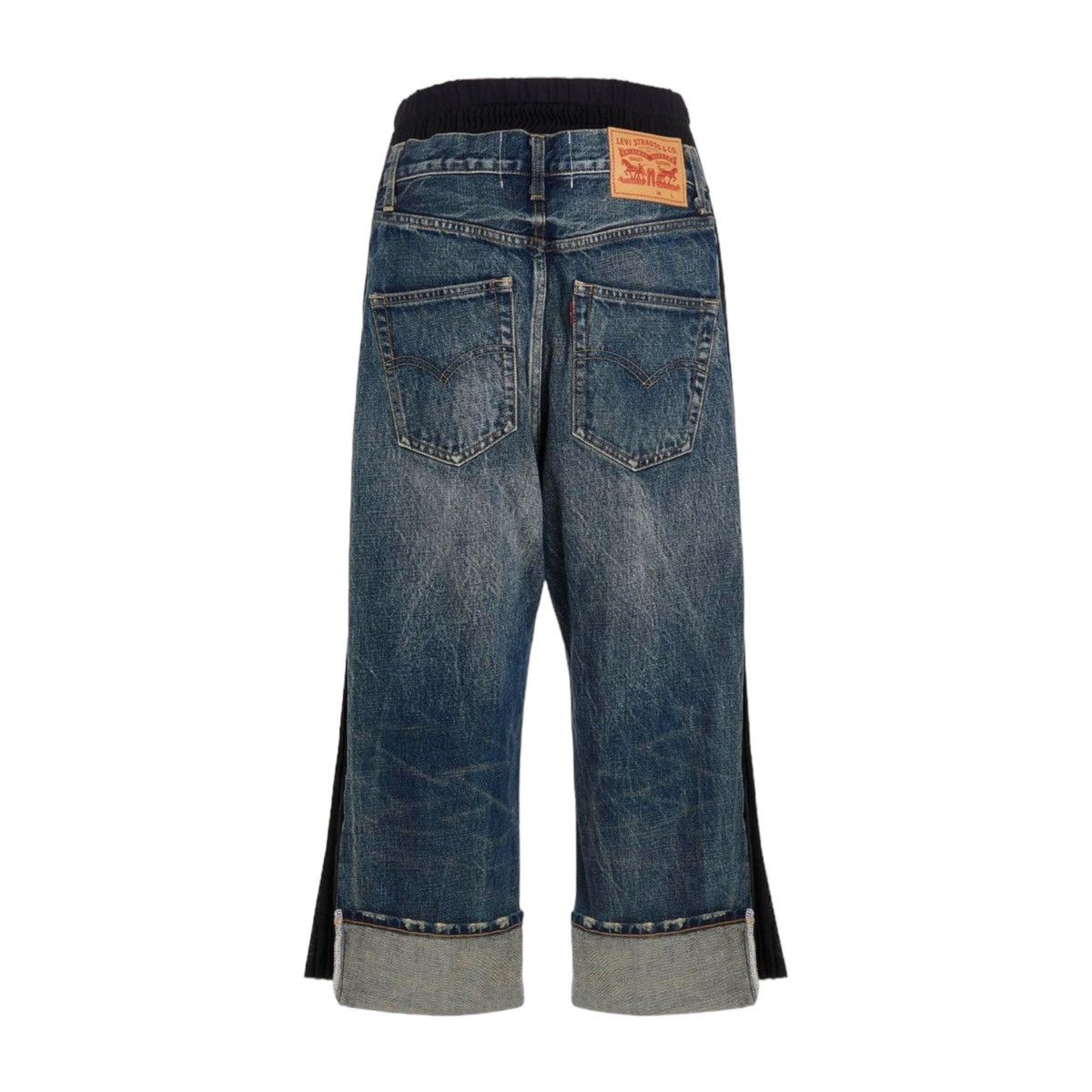 Junya Watanabe × Levi's $1,400 Pleated deconstructed adjustable Denim pants Size US 32 / EU 48 - 8 Thumbnail