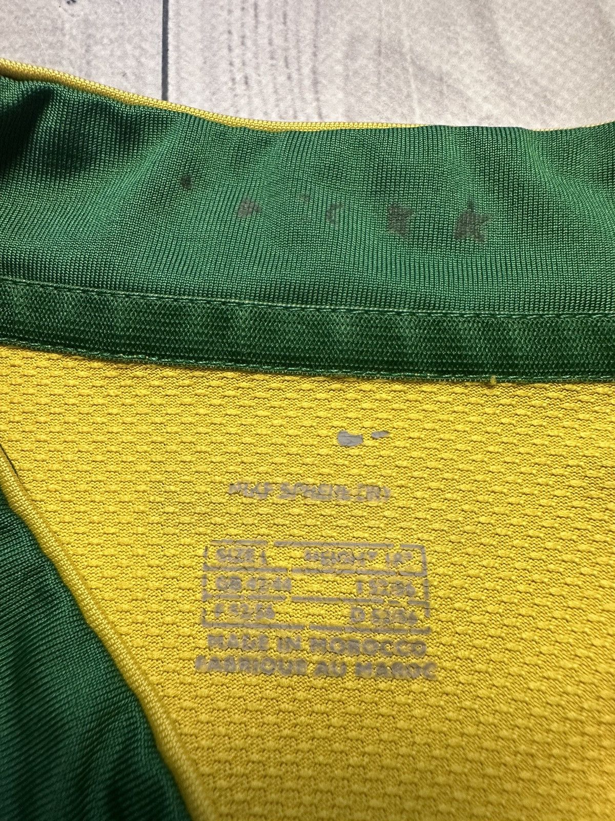 Nike × Vintage Vintage Nike Brazil soccer jersey Brasil size L Size US L / EU 52-54 / 3 - 8 Thumbnail