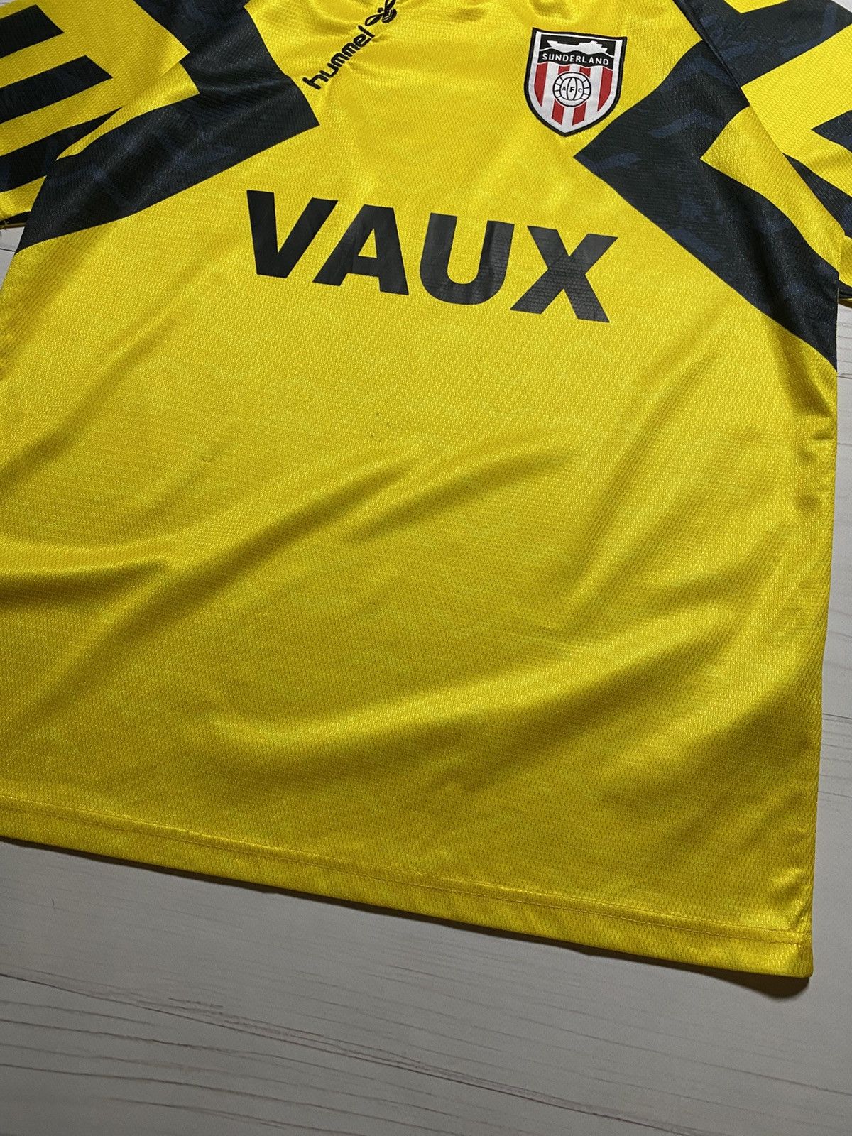 Vintage Remake Vintage Hummel Sunderland 1992/93 away soccer jersey Size US L / EU 52-54 / 3 - 9 Thumbnail