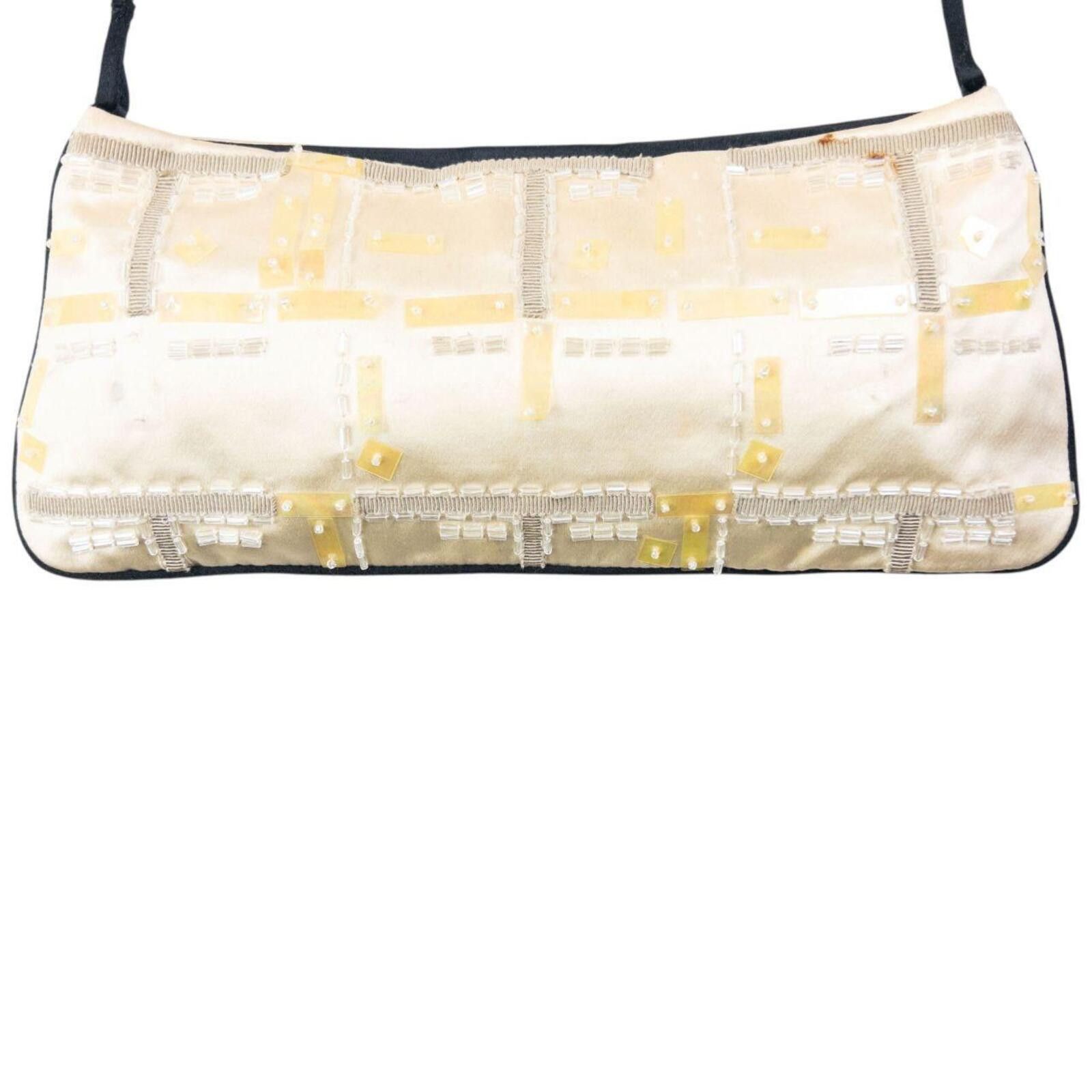 Prada Vintage 2000s Prada Sequin Embellished Shoulder Bag Size ONE SIZE - 3 Thumbnail