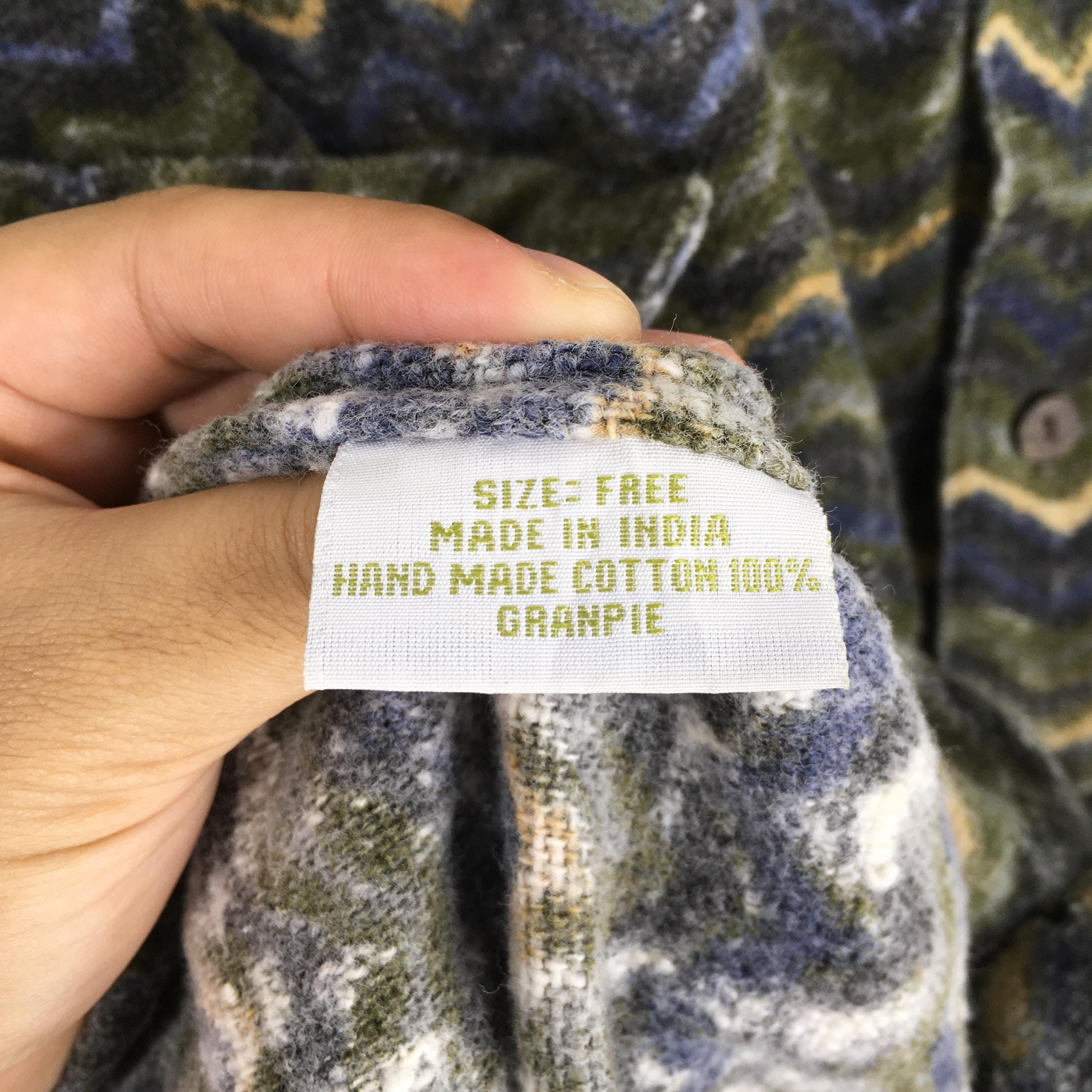 Tribal Streetwear × Vintage Vintage 90's Trucha Vagabunda Pattern Native Shirt XLarge Size US XL / EU 56 / 4 - 6 Thumbnail
