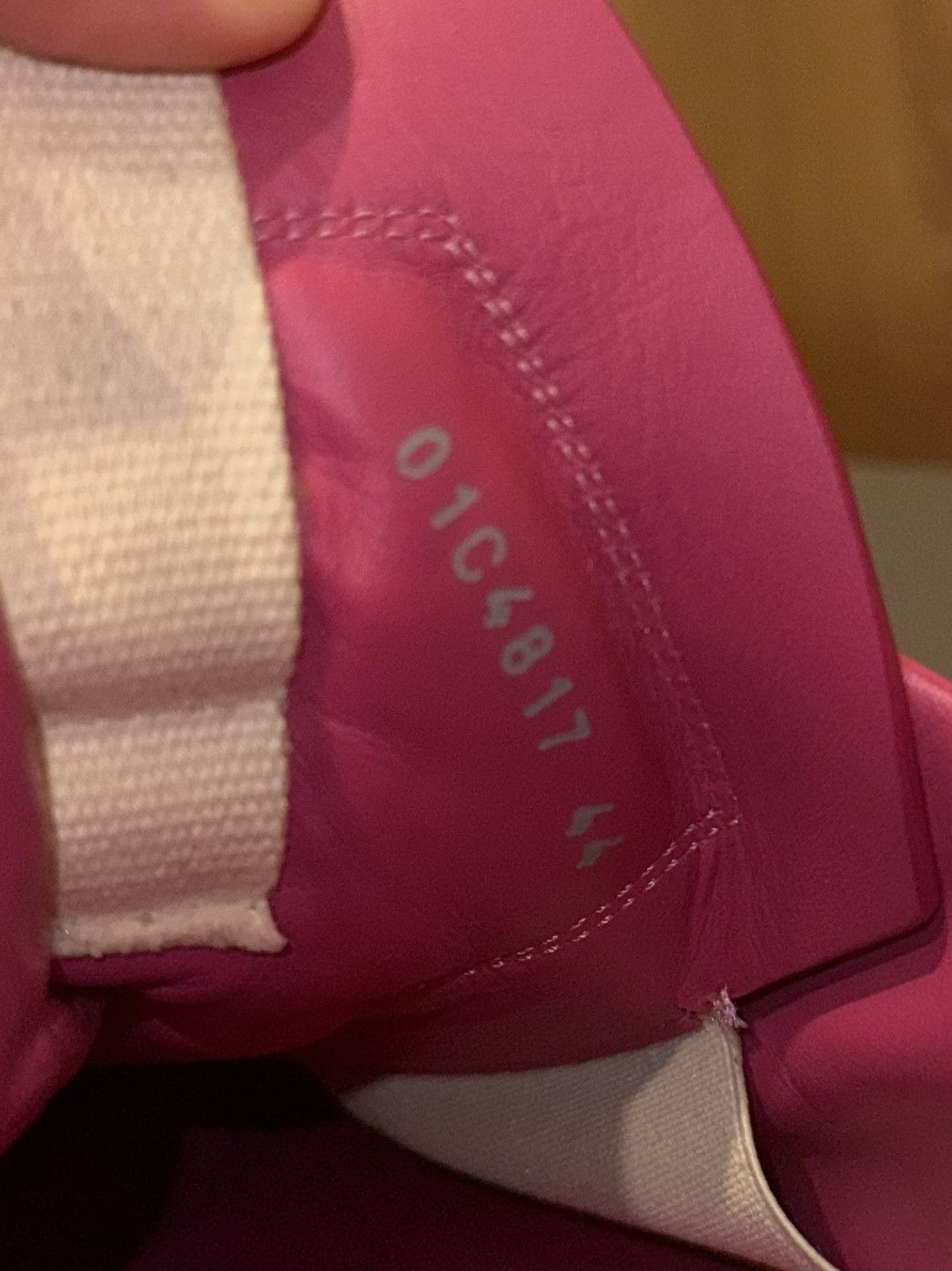 Rick Owens Rick Owens Hot Pink Jumbo Lace Geth Runner Sneakers Size 44 Size US 11 / EU 44 - 13 Thumbnail
