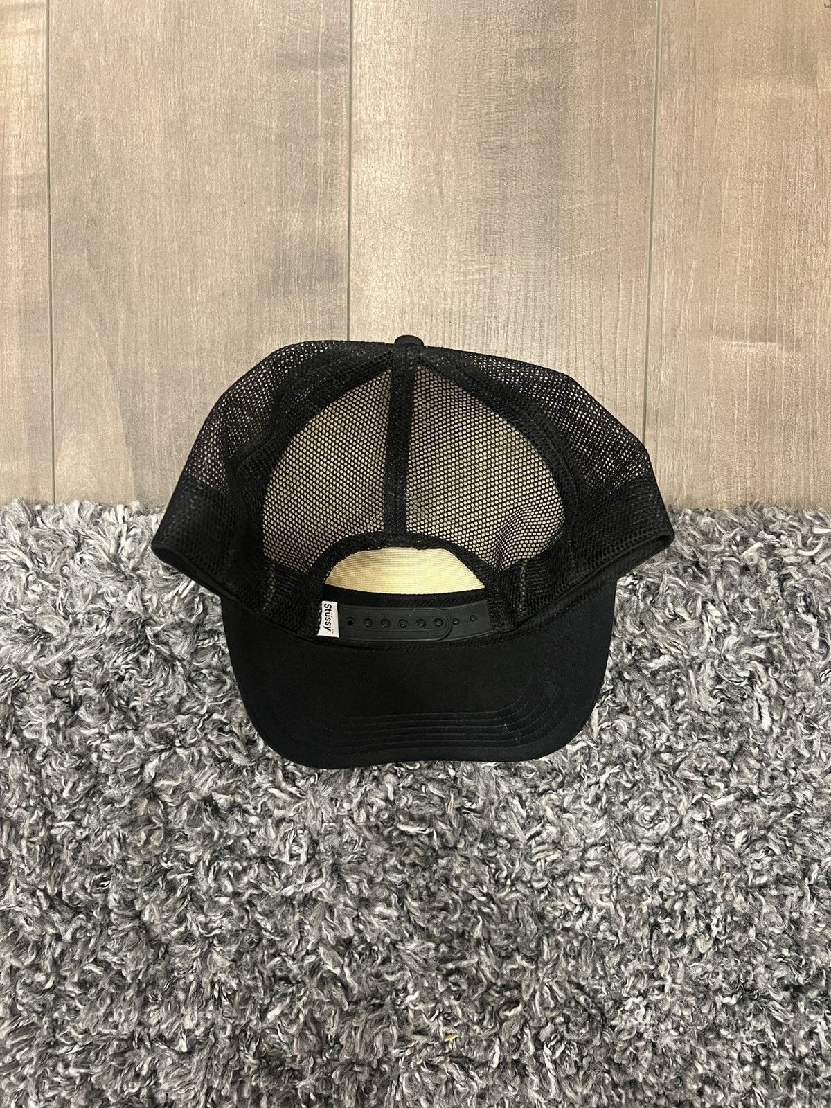 Stussy × Vintage Vintage Y2K Stussy Comic Print Trucker Hat Size ONE SIZE - 2 Thumbnail