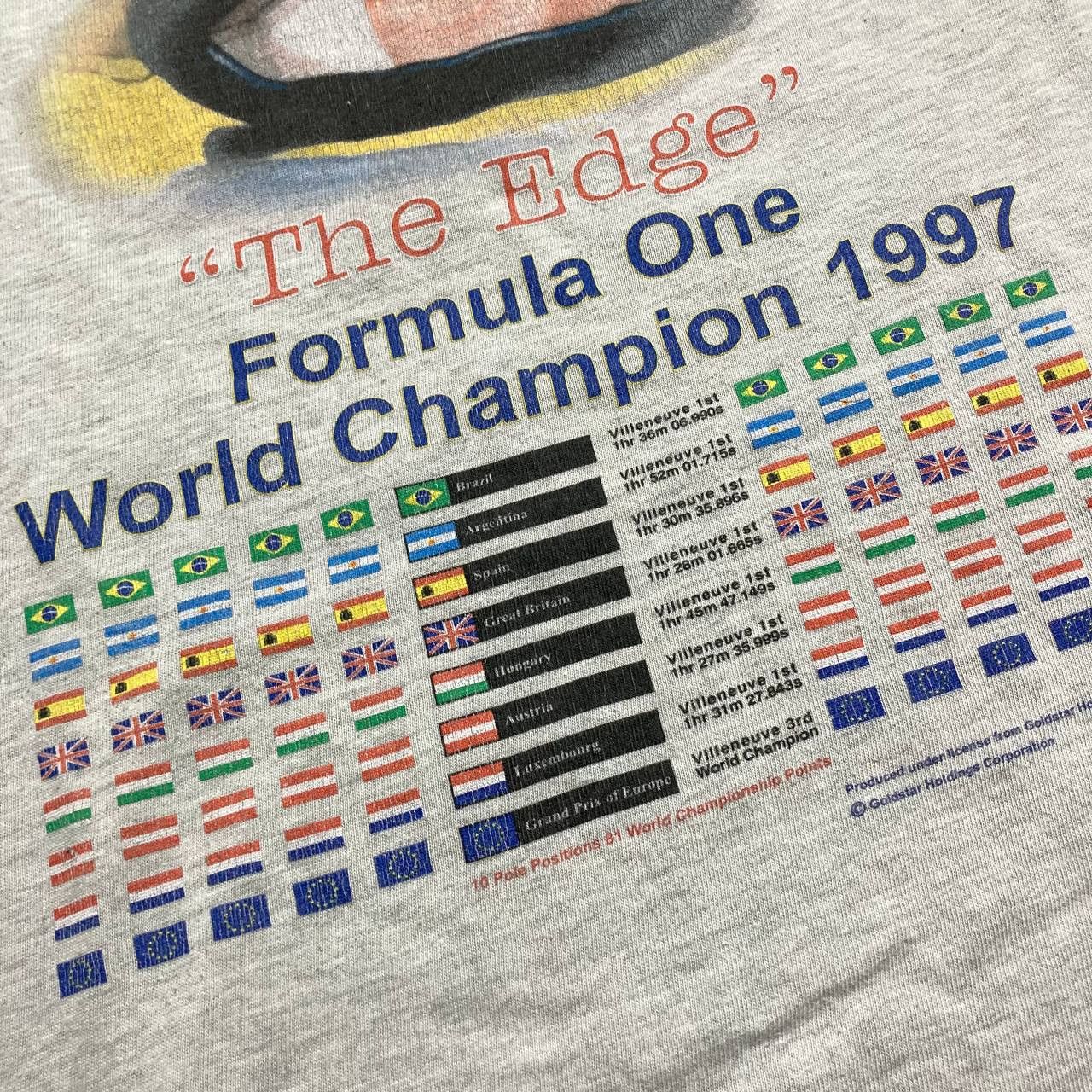 Formula 1 Vintage Jacques Villeneuve Williams Renault Racing Size US L / EU 52-54 / 3 - 3 Thumbnail