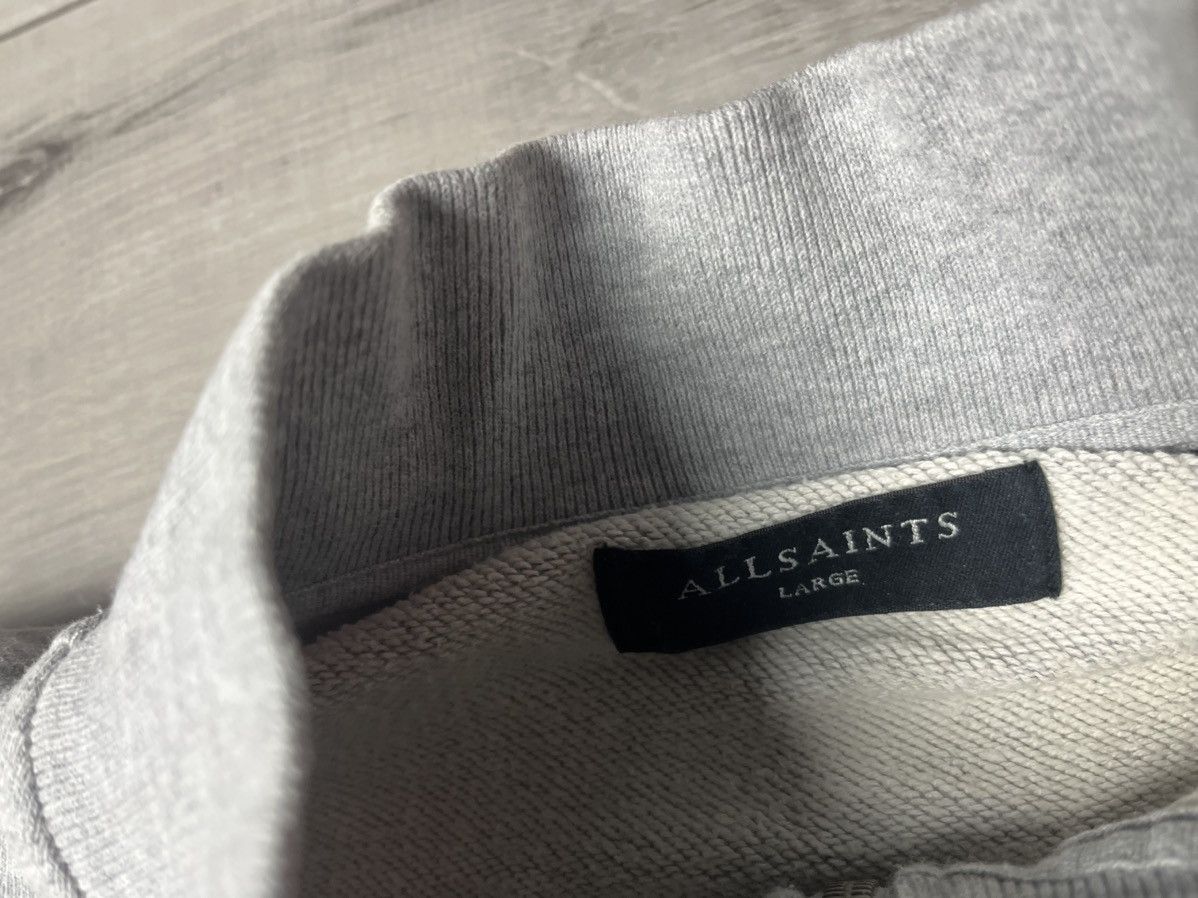 Allsaints Allsaints half zipper sweatshirt pockets size Large Size US L / EU 52-54 / 3 - 4 Thumbnail