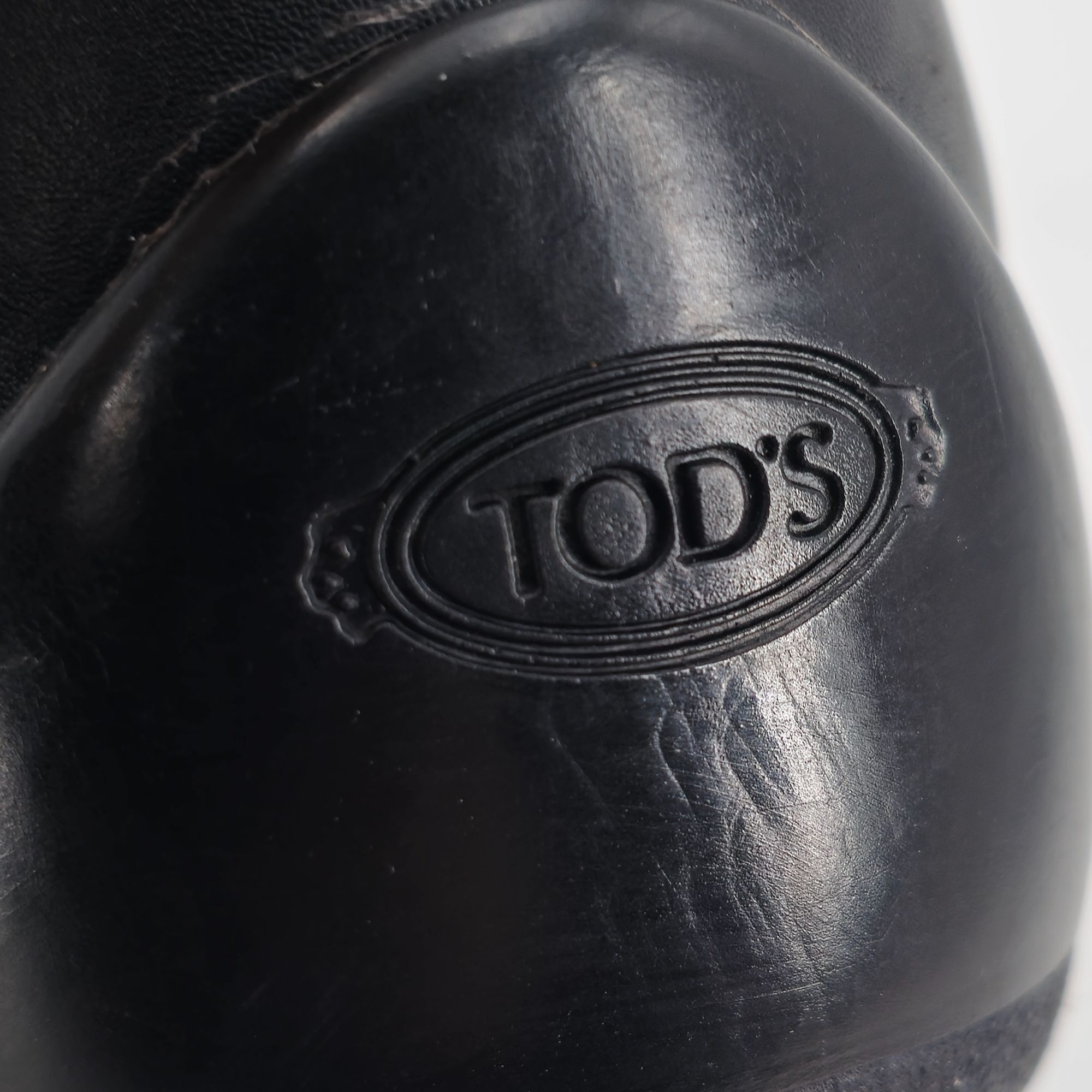 Tod's Tod's Italy Leather Lace-up Driving Sneakers Men's 8 Black Size US 8 / EU 41 - 11 Thumbnail
